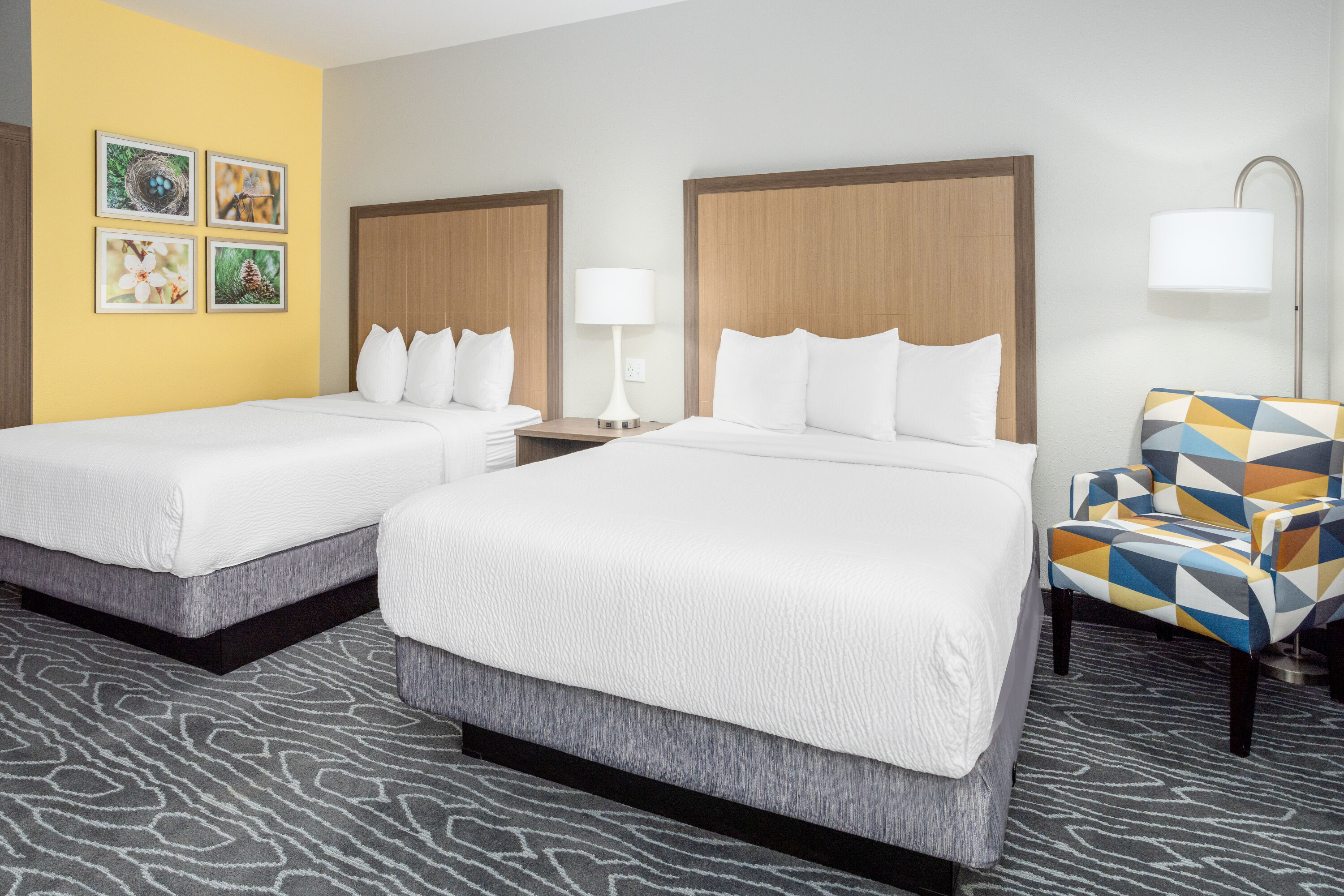 Guest room at the La Quinta Inn & Suites by Wyndham Valdosta in Valdosta, Georgia