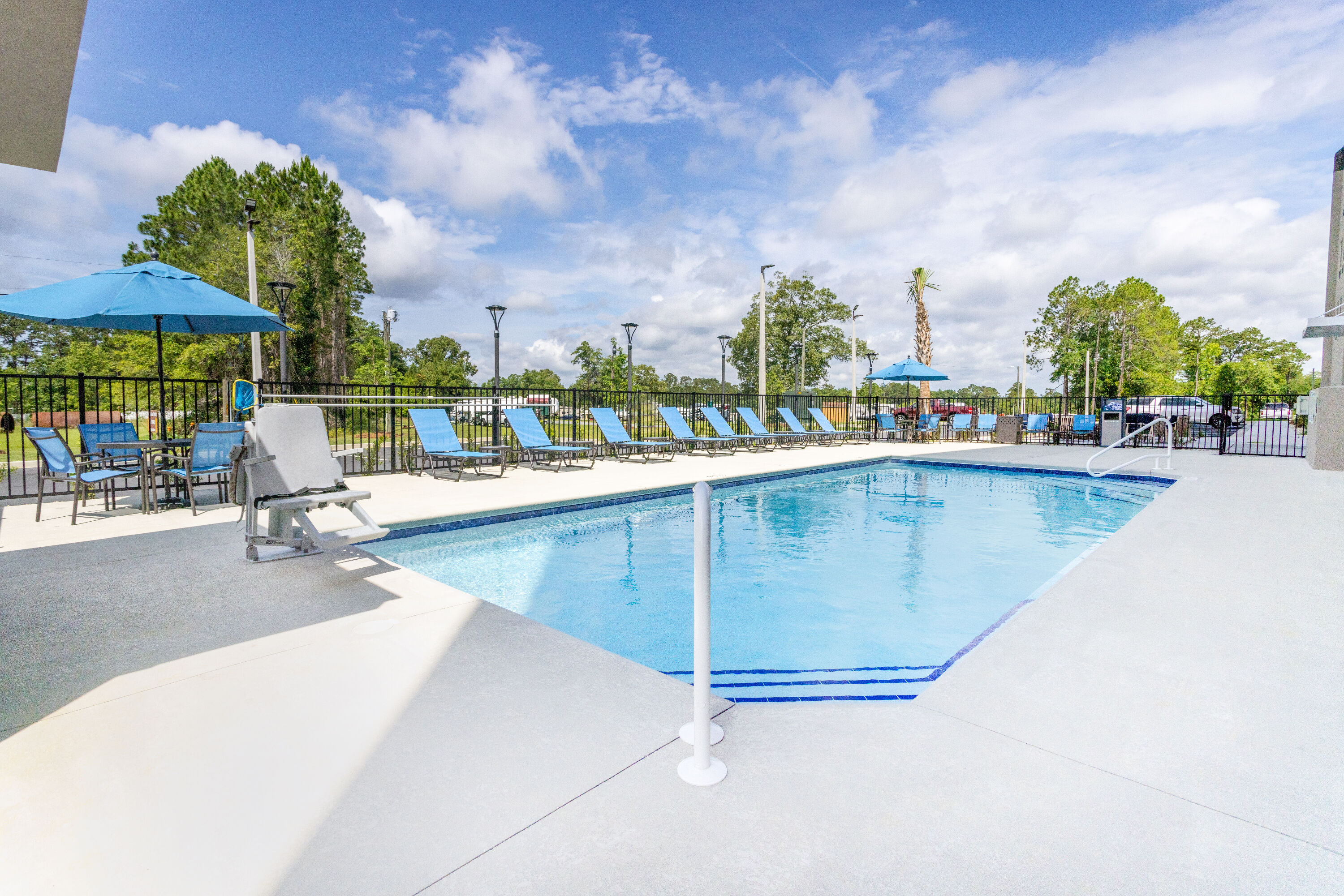 Pool at the La Quinta Inn & Suites by Wyndham Valdosta in Valdosta, Georgia