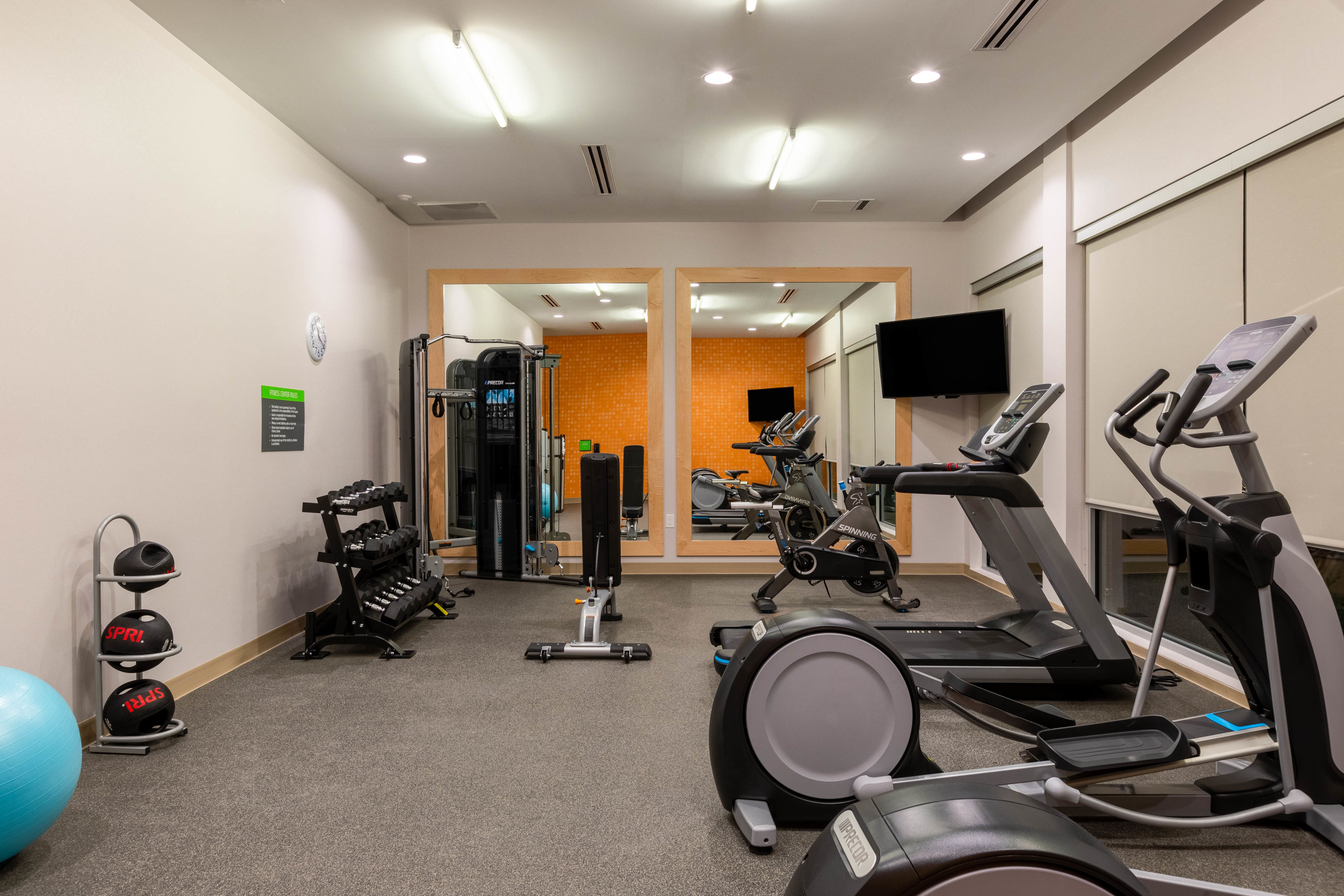 Health club at La Quinta by Wyndham Altoona Des Moines in Altoona, Iowa