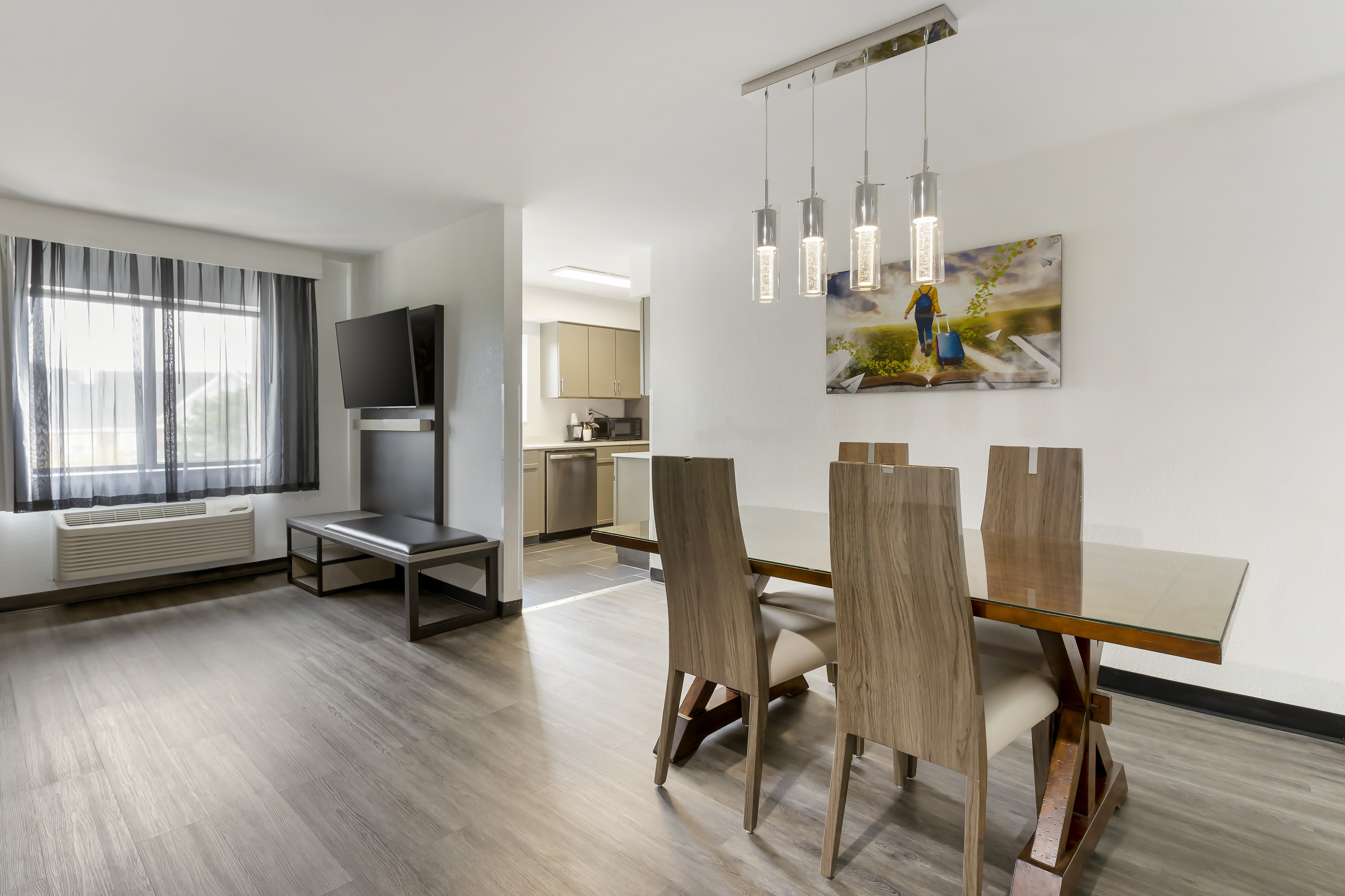 Guest room at the La Quinta Inn & Suites by Wyndham Des Moines West Clive in Clive, Iowa