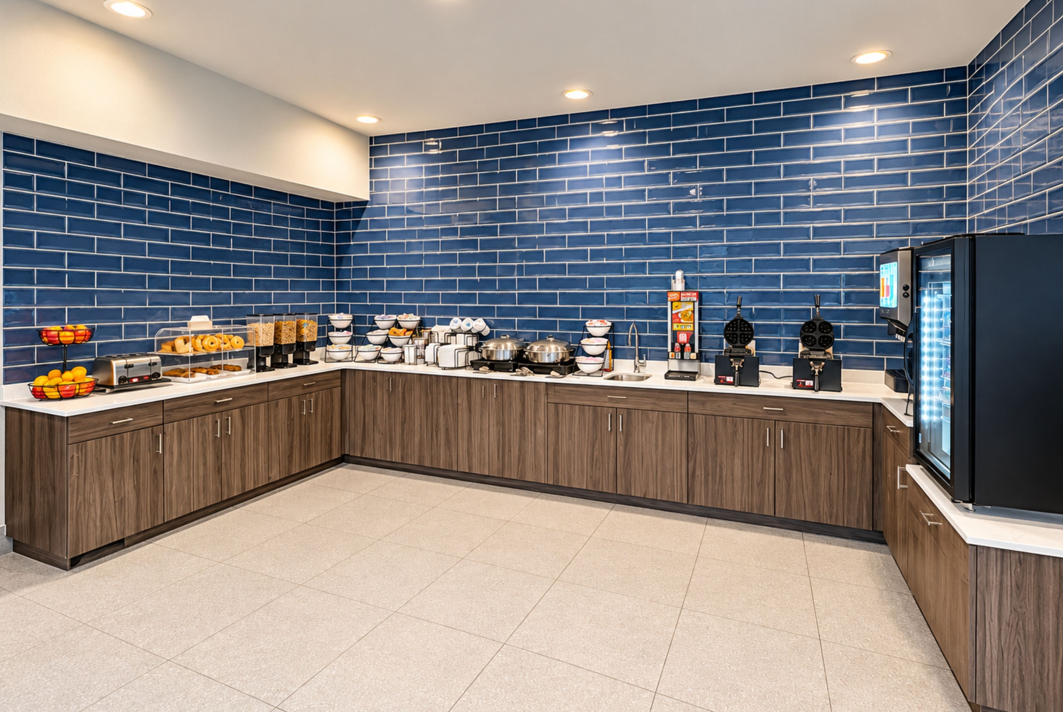 Free breakfast at La Quinta Inn & Suites by Wyndham Johnston in Johnston, Iowa