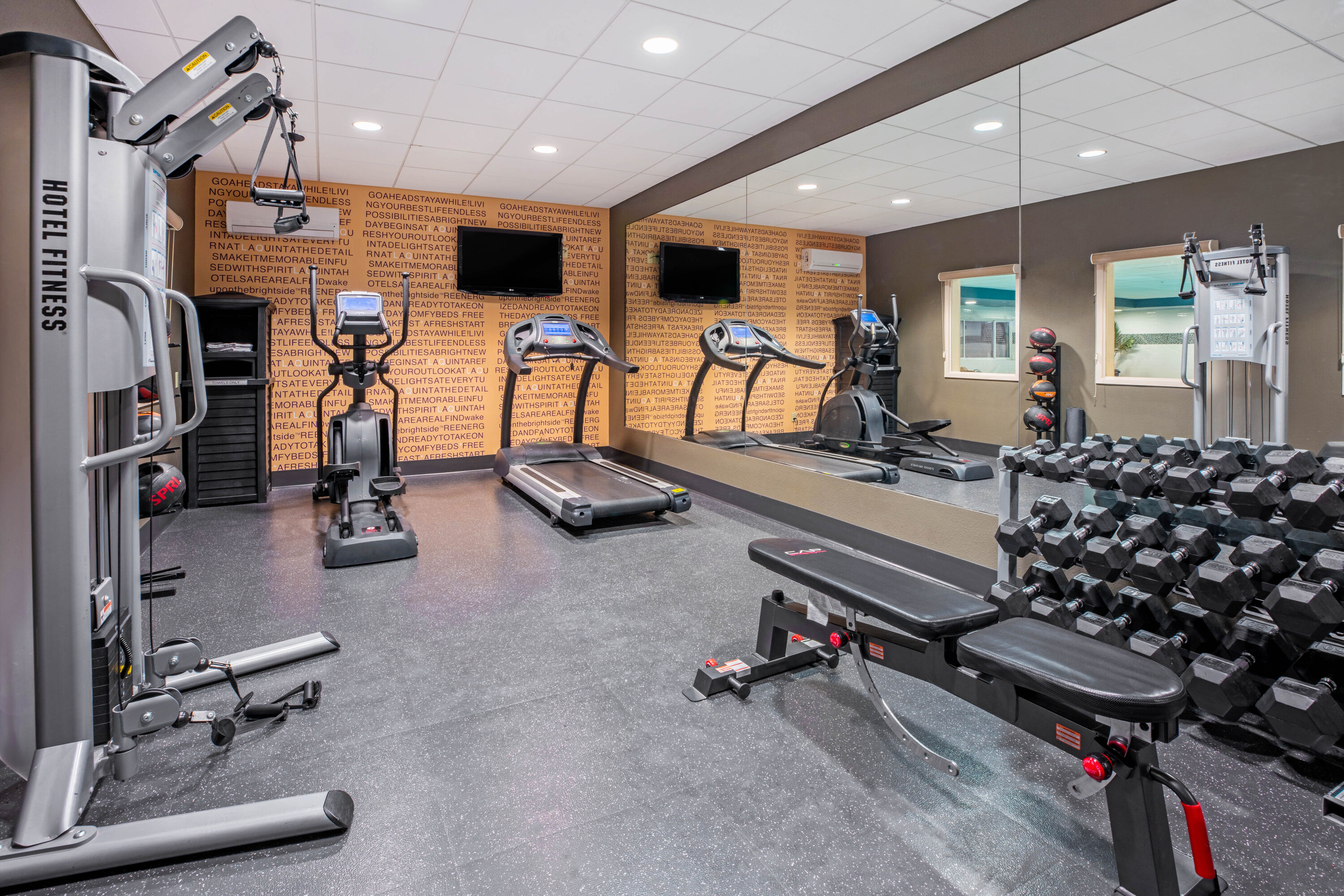 Fitness room at La Quinta Inn & Suites by Wyndham Meridian / Boise West in Meridian, Idaho