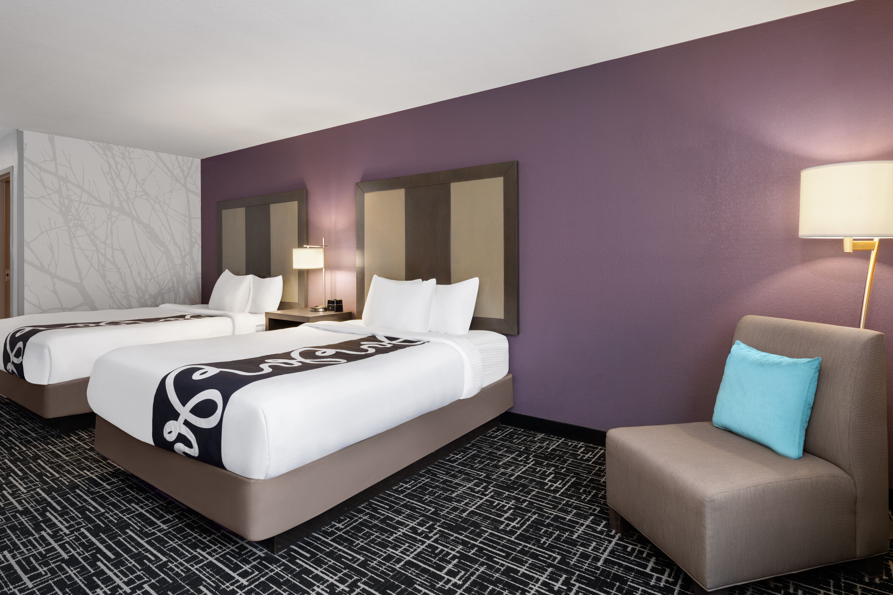 Guest room at the La Quinta Inn & Suites by Wyndham Pocatello in Pocatello, Idaho