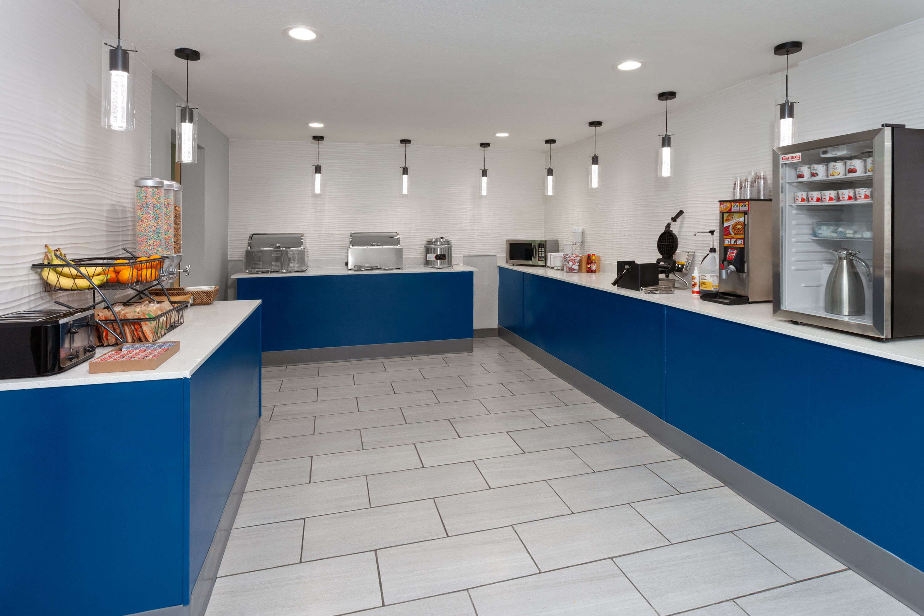 Free breakfast at La Quinta Inn by Wyndham Champaign in Champaign, Illinois