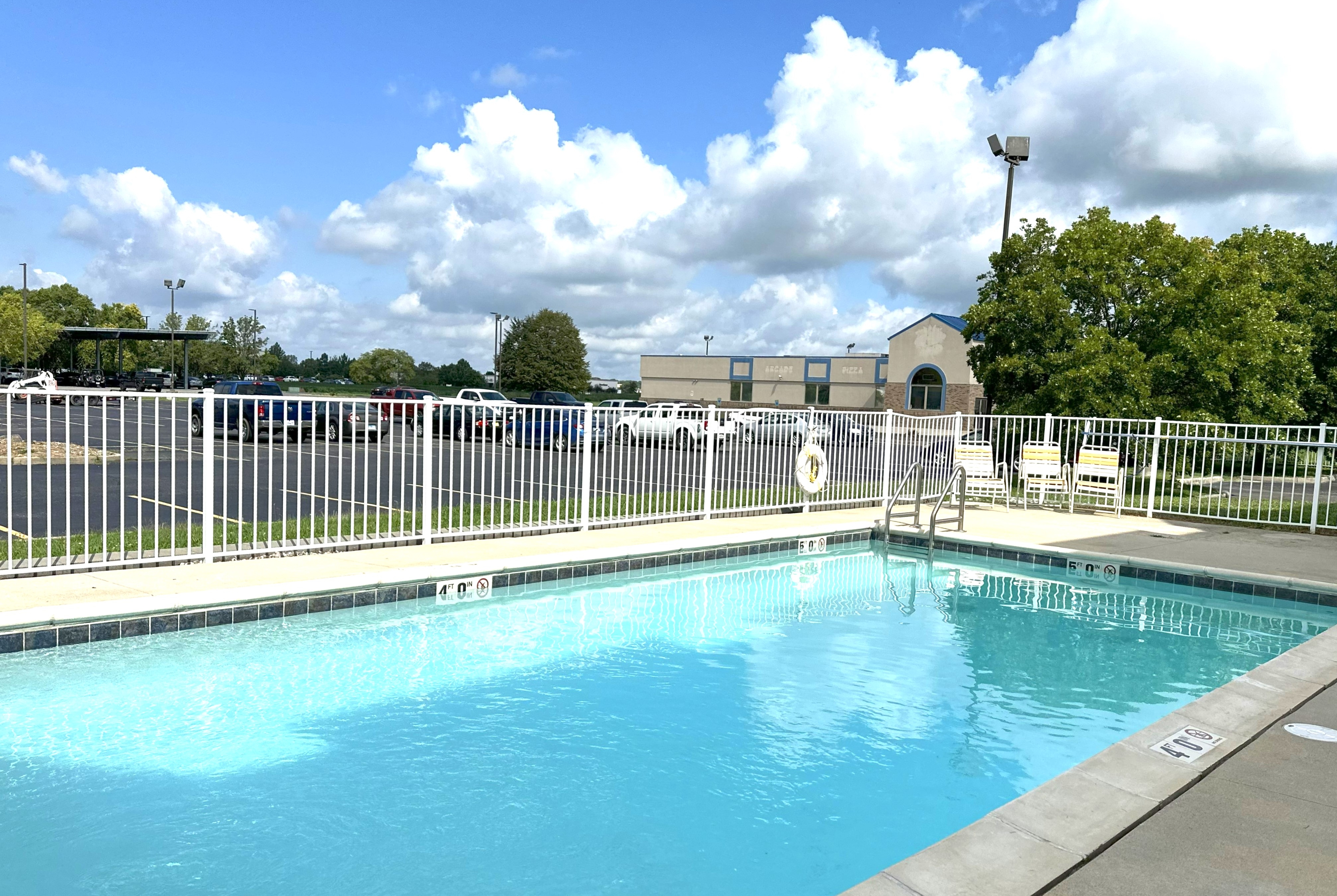 Pool at the La Quinta Inn & Suites by Wyndham Collinsville - St. Louis in Collinsville, Illinois