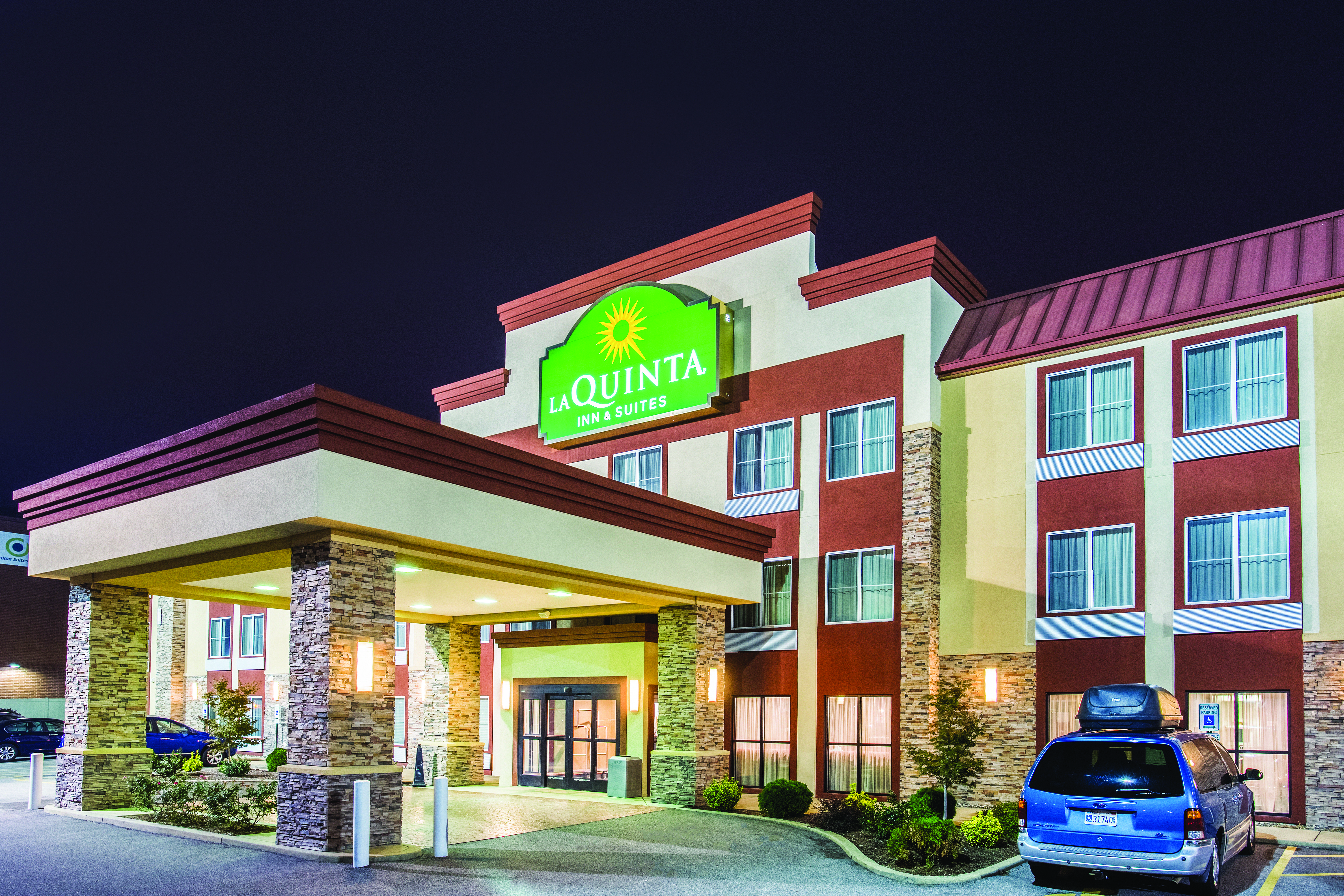 Exterior of La Quinta Inn & Suites by Wyndham O'Fallon, IL - St. Louis hotel in O Fallon, Illinois