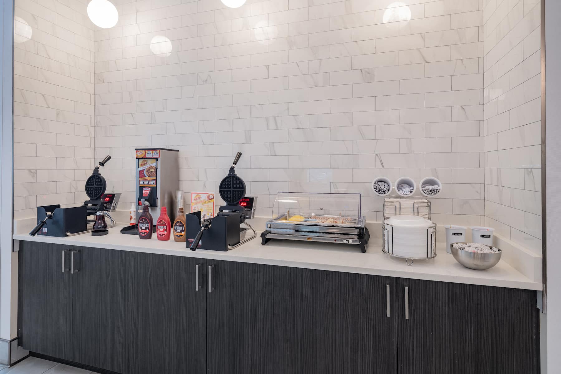 Free breakfast at La Quinta by Wyndham Chicago O'Hare Airport in Rosemont, Illinois