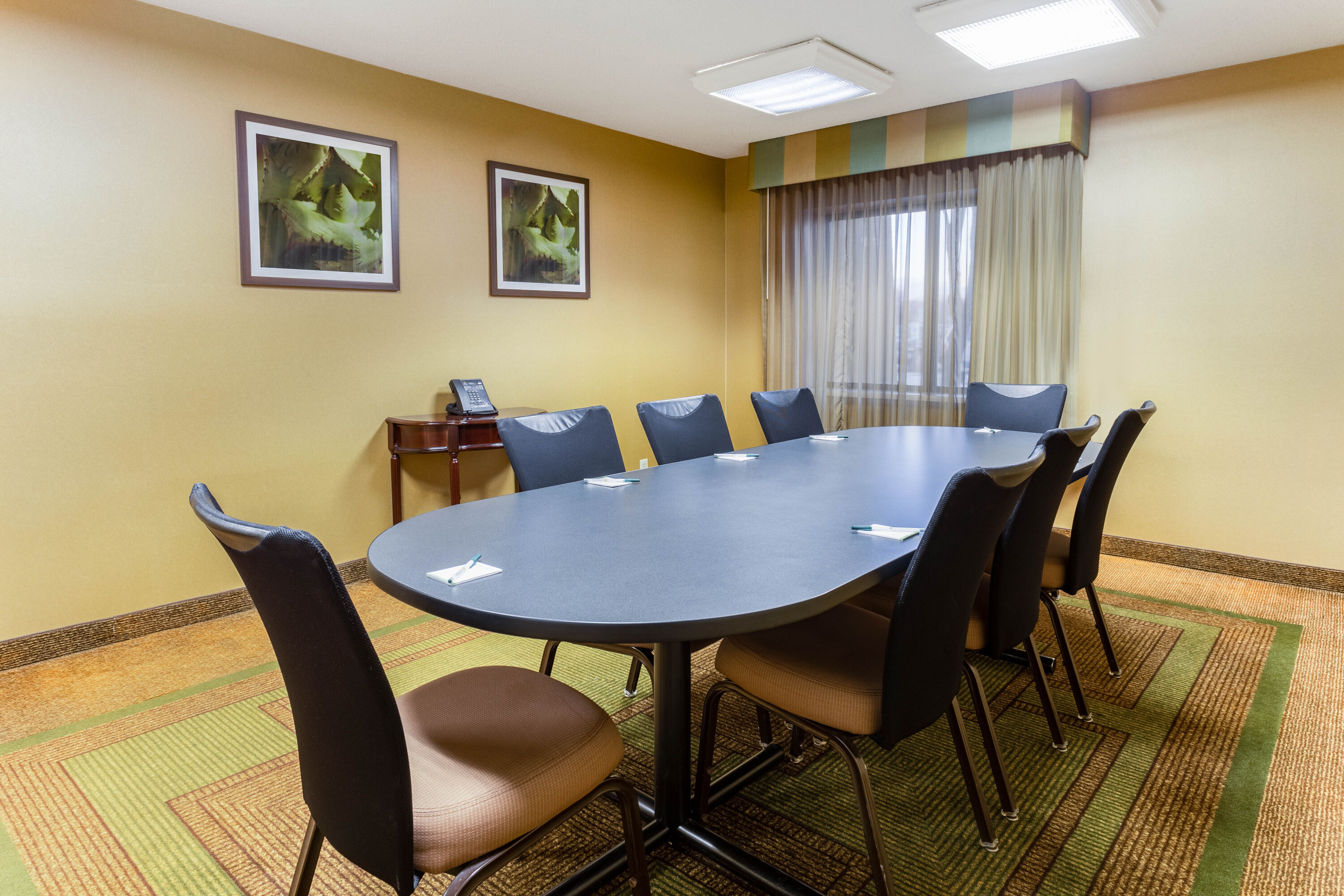 Meeting room at La Quinta Inn by Wyndham Chicago Willowbrook in Willowbrook, Illinois