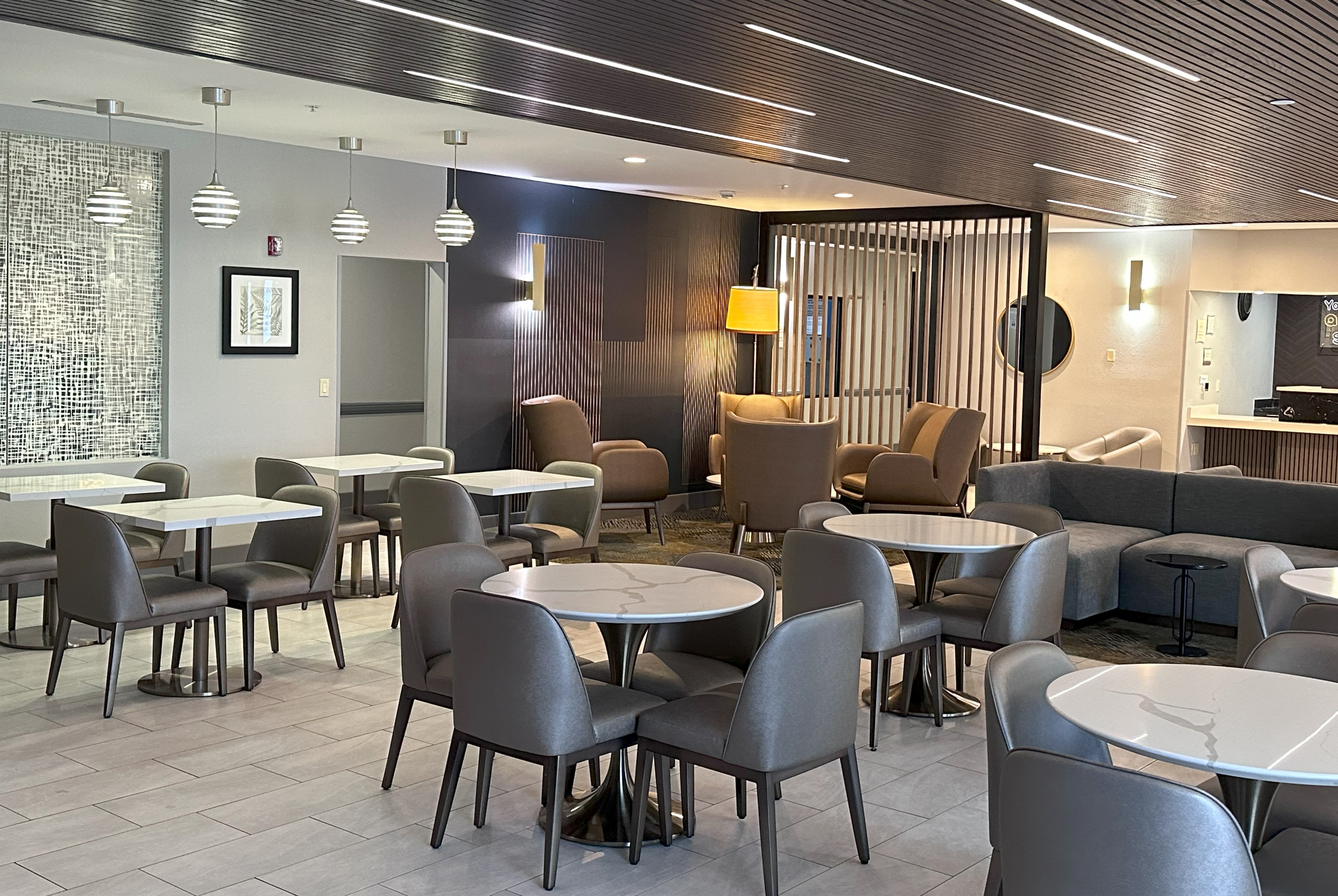 Free breakfast at La Quinta Inn & Suites by Wyndham South Bend in South Bend, Indiana