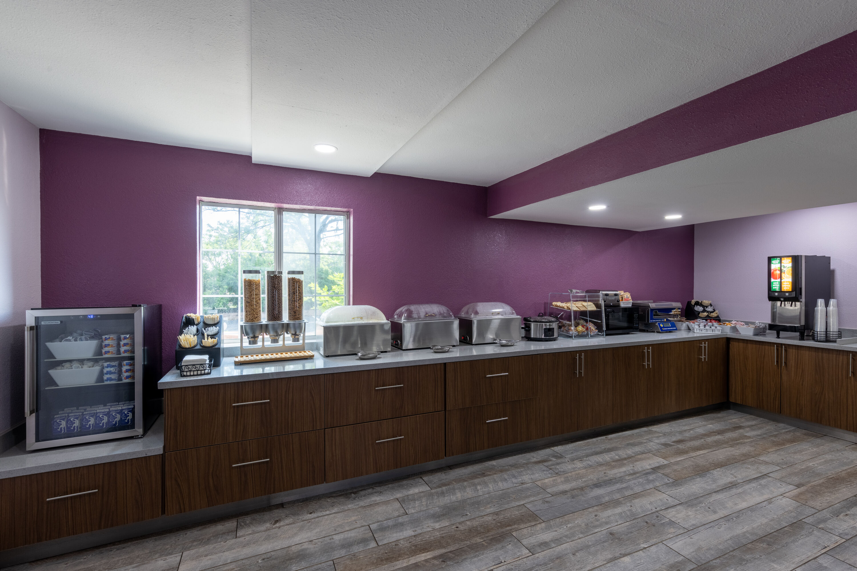 Free breakfast at La Quinta Inn by Wyndham Kansas City Lenexa in Lenexa, Kansas