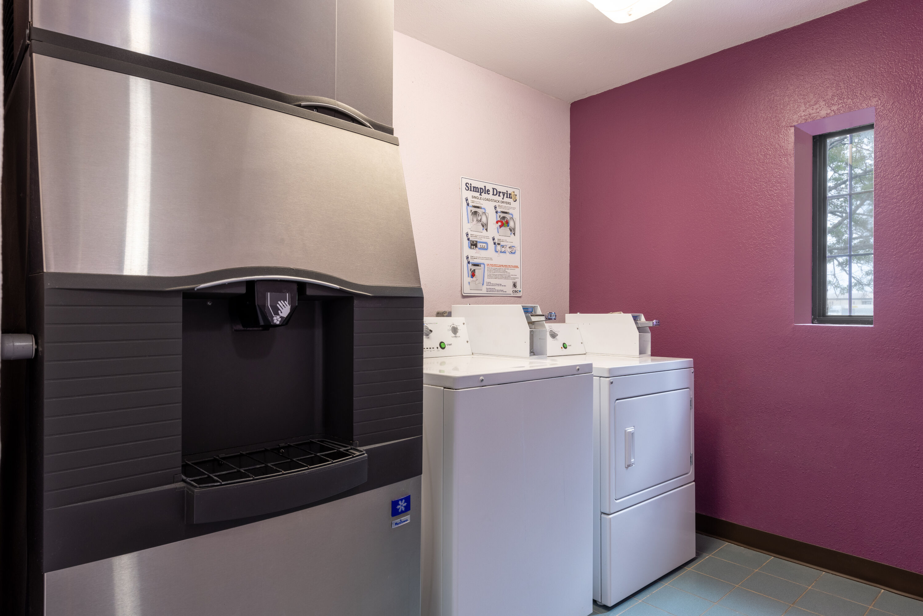 Laundry facilities at La Quinta Inn by Wyndham Kansas City Lenexa in Lenexa, Kansas