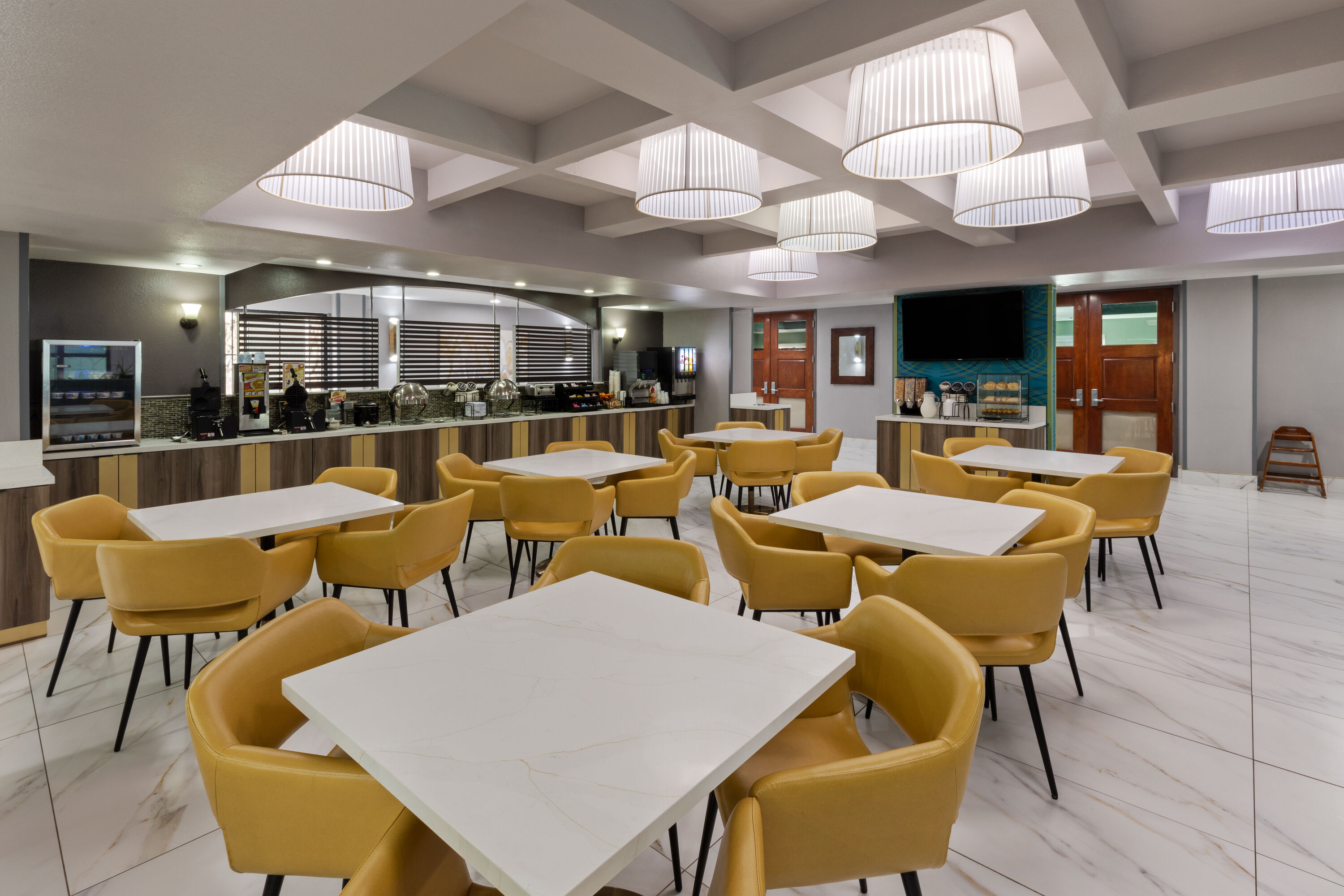 Free breakfast at La Quinta Inn & Suites by Wyndham Olathe in Olathe, Kansas