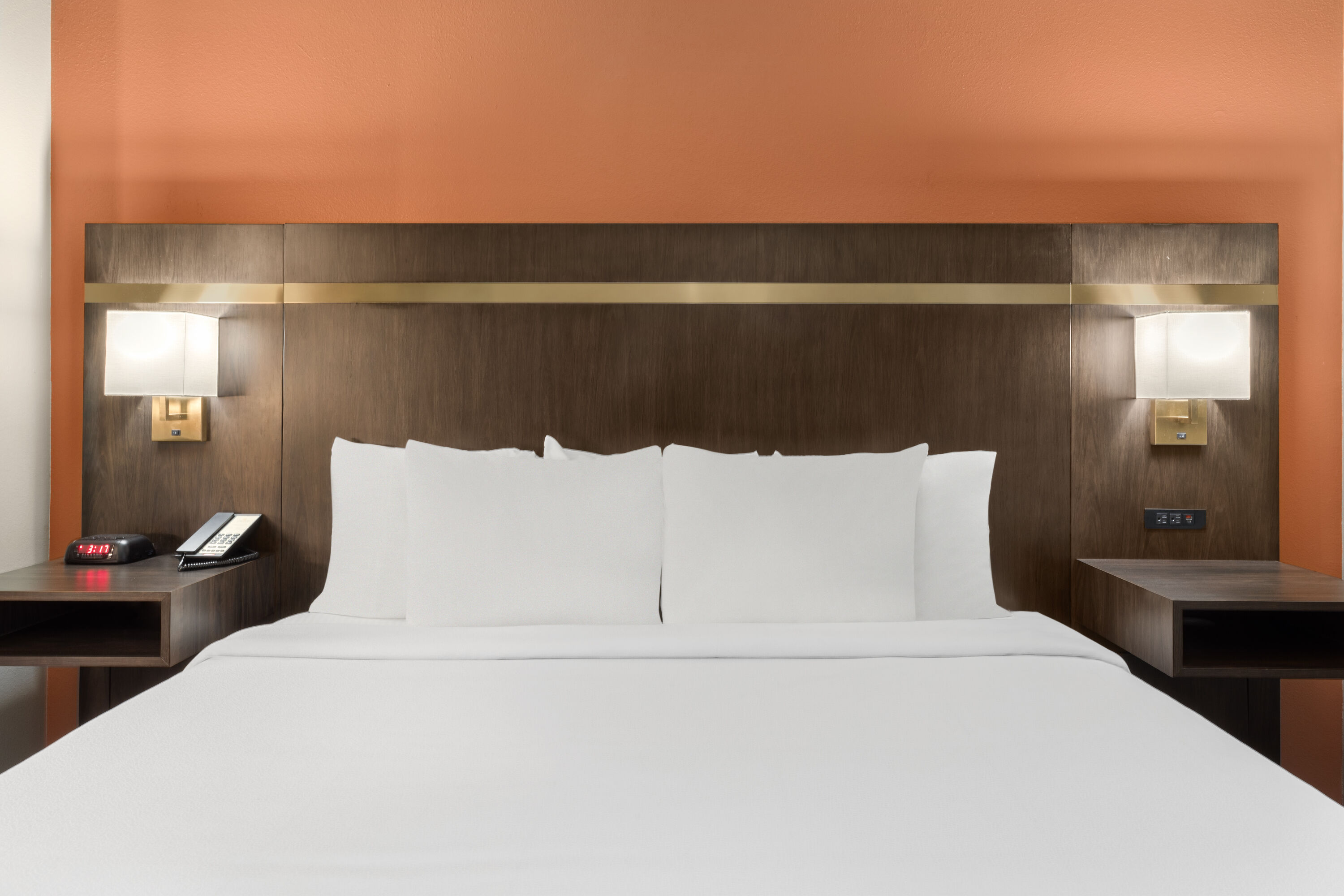 Guest room at the La Quinta Inn & Suites by Wyndham Olathe in Olathe, Kansas