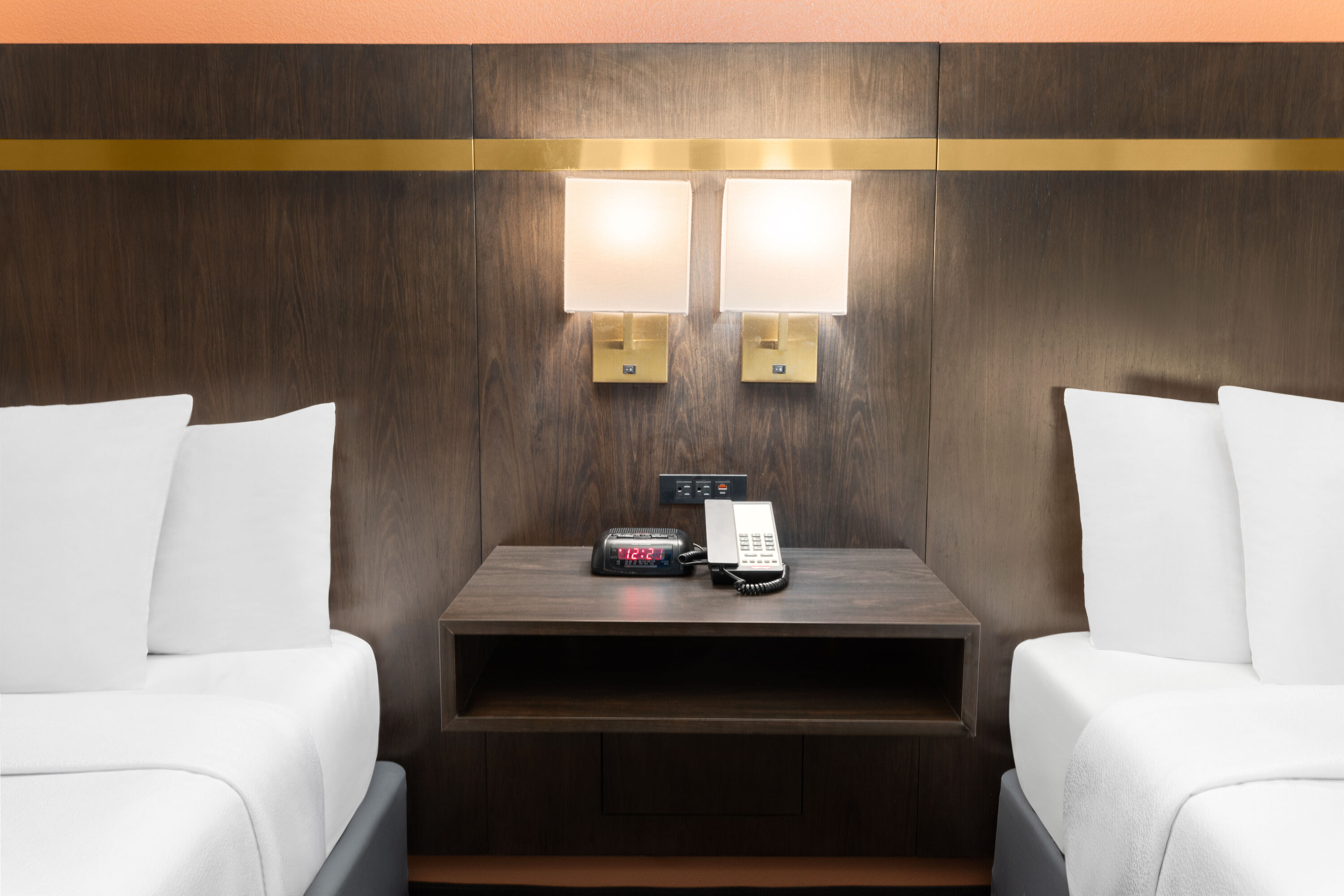 Guest room at the La Quinta Inn & Suites by Wyndham Olathe in Olathe, Kansas