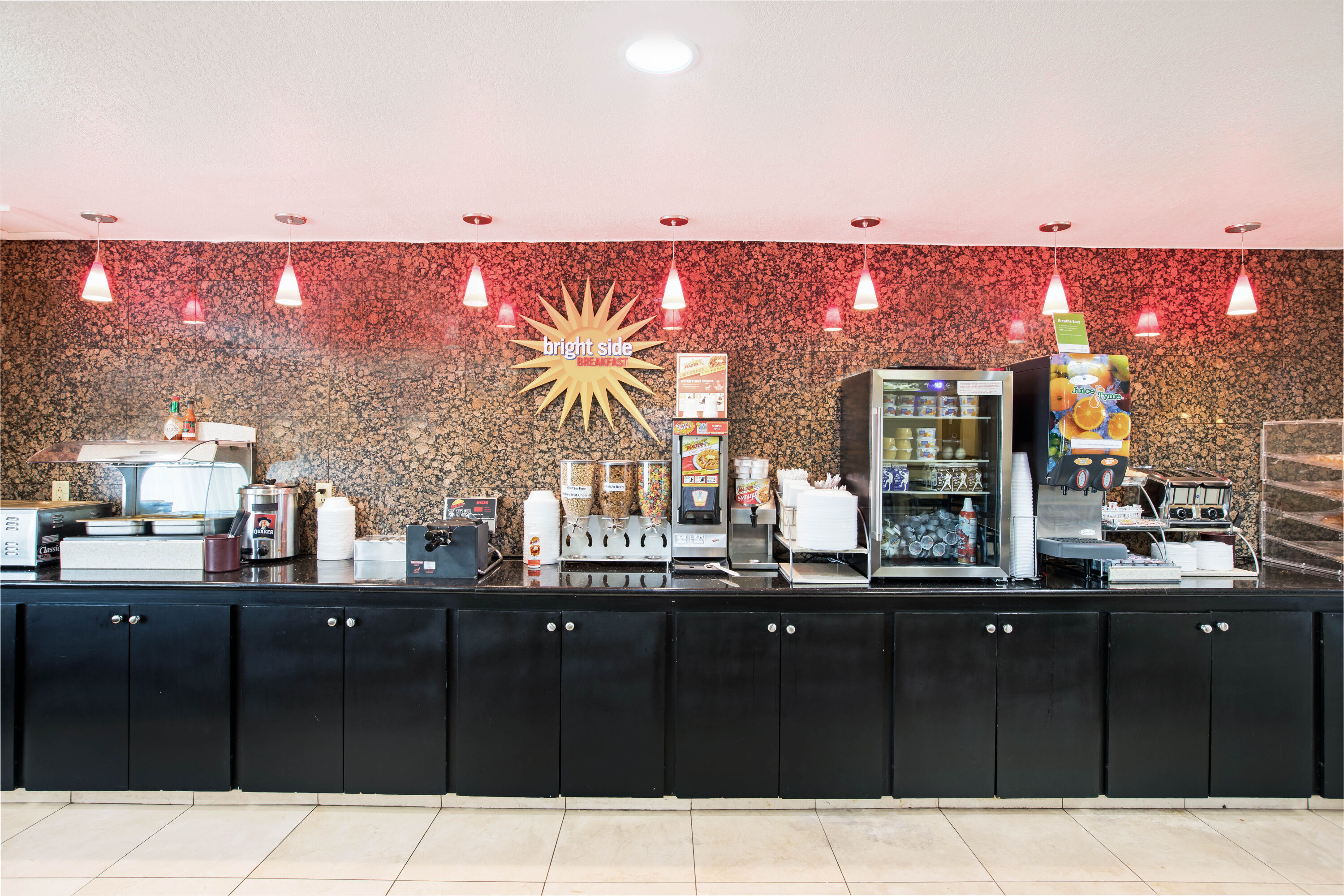 Free breakfast at La Quinta Inn & Suites by Wyndham Salina in Salina, Kansas