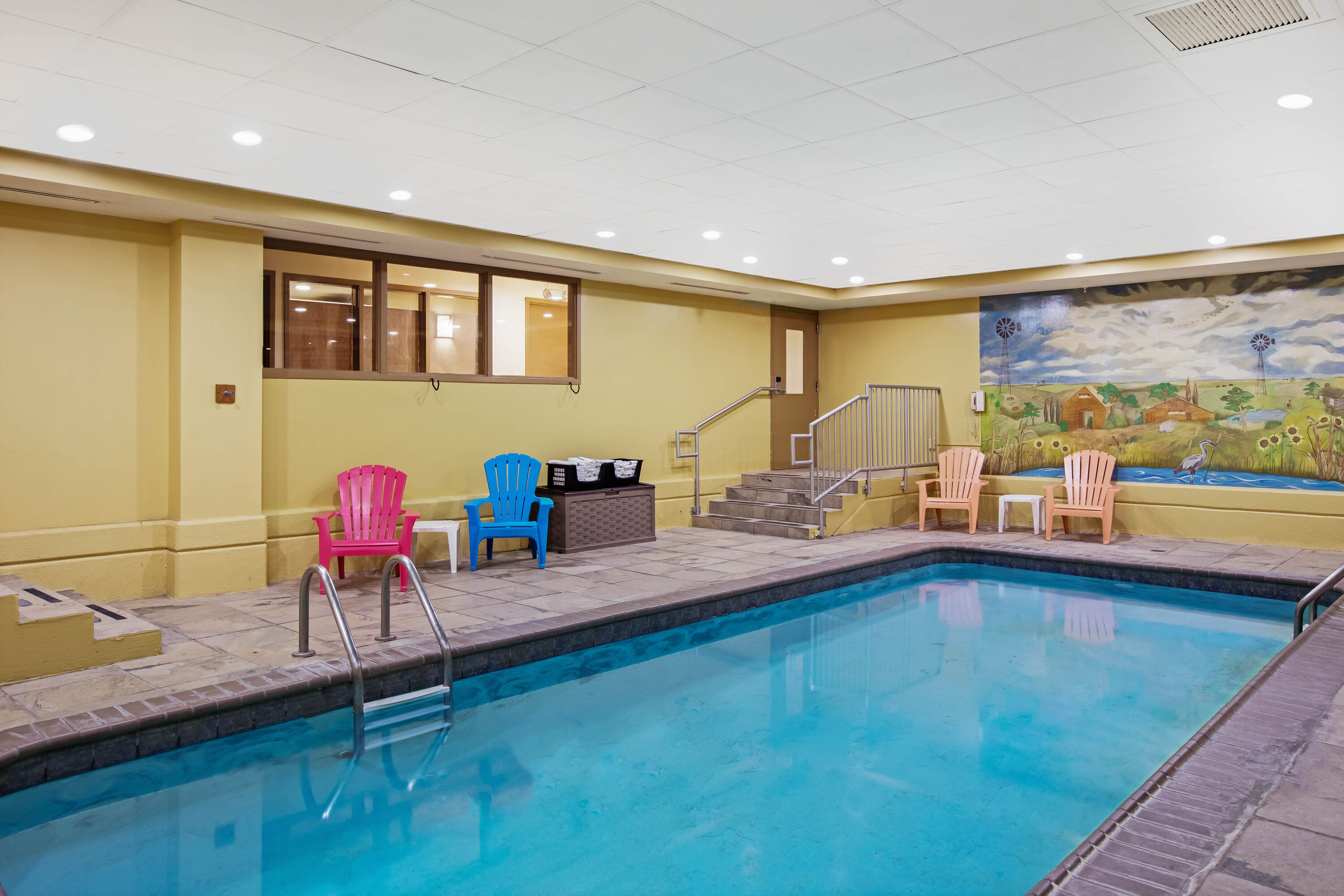 Pool at the La Quinta Inn & Suites by Wyndham Salina in Salina, Kansas
