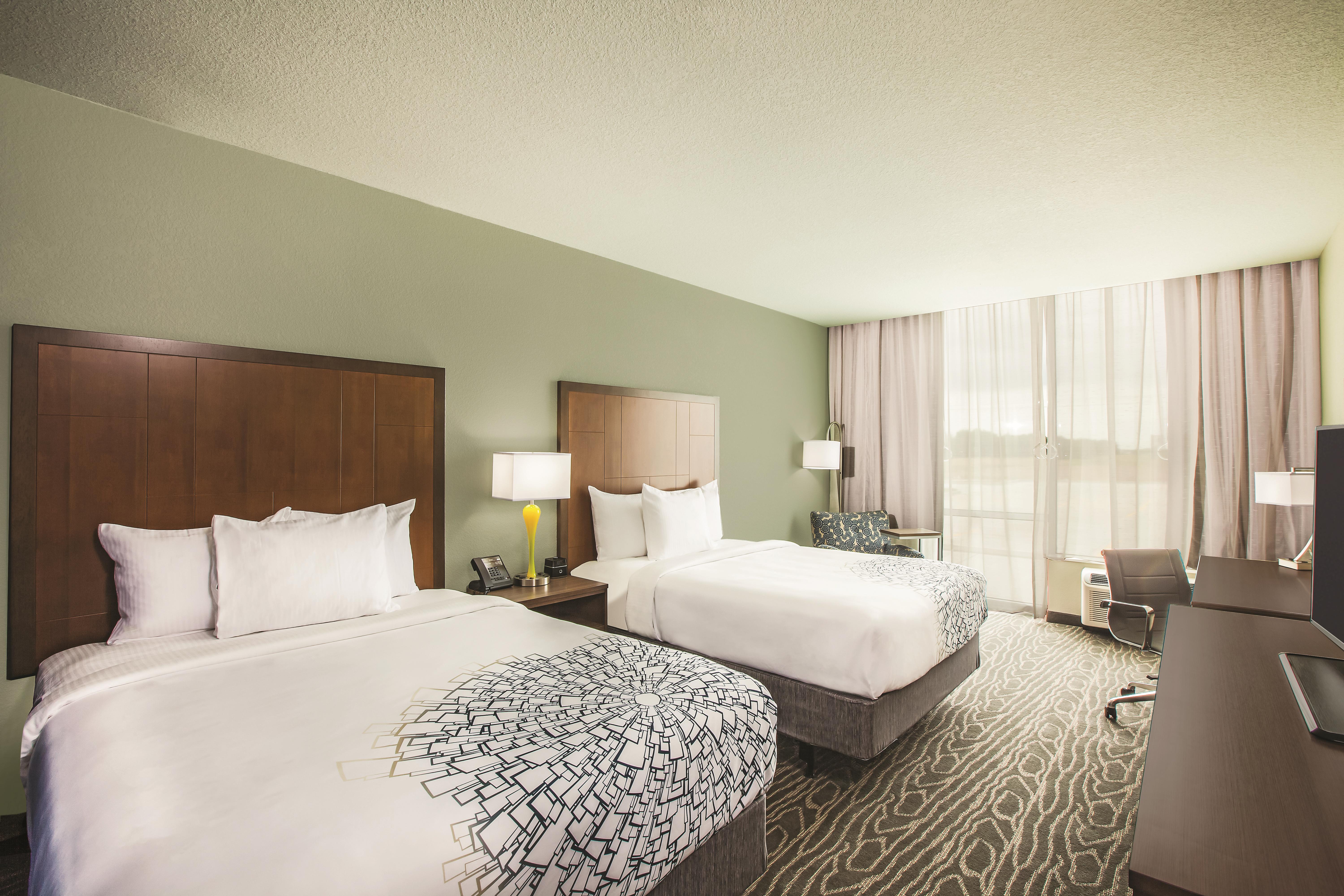 Guest room at the La Quinta Inn & Suites by Wyndham Wichita Northeast in Wichita, Kansas