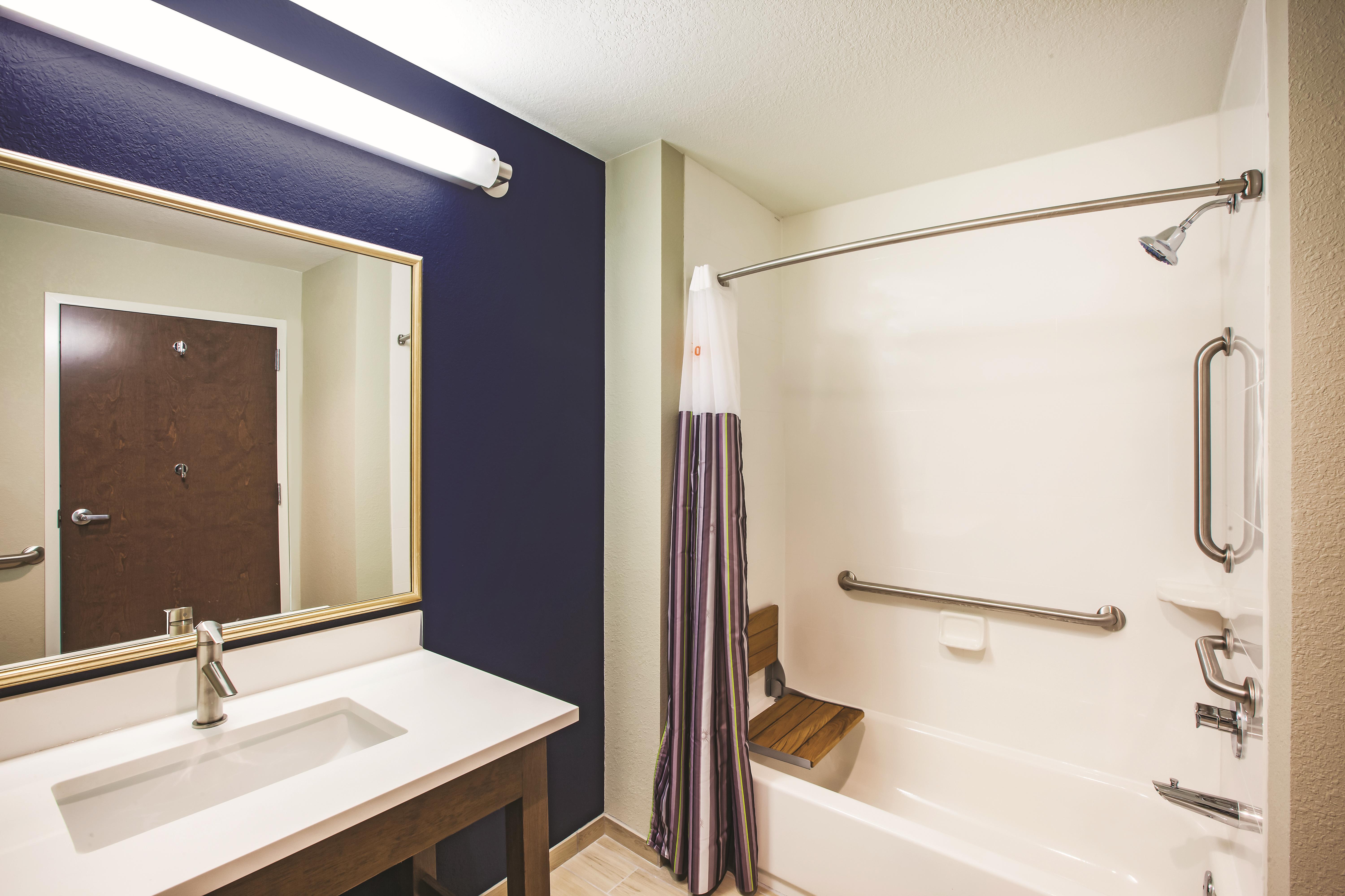 Guest room at the La Quinta Inn & Suites by Wyndham Wichita Northeast in Wichita, Kansas