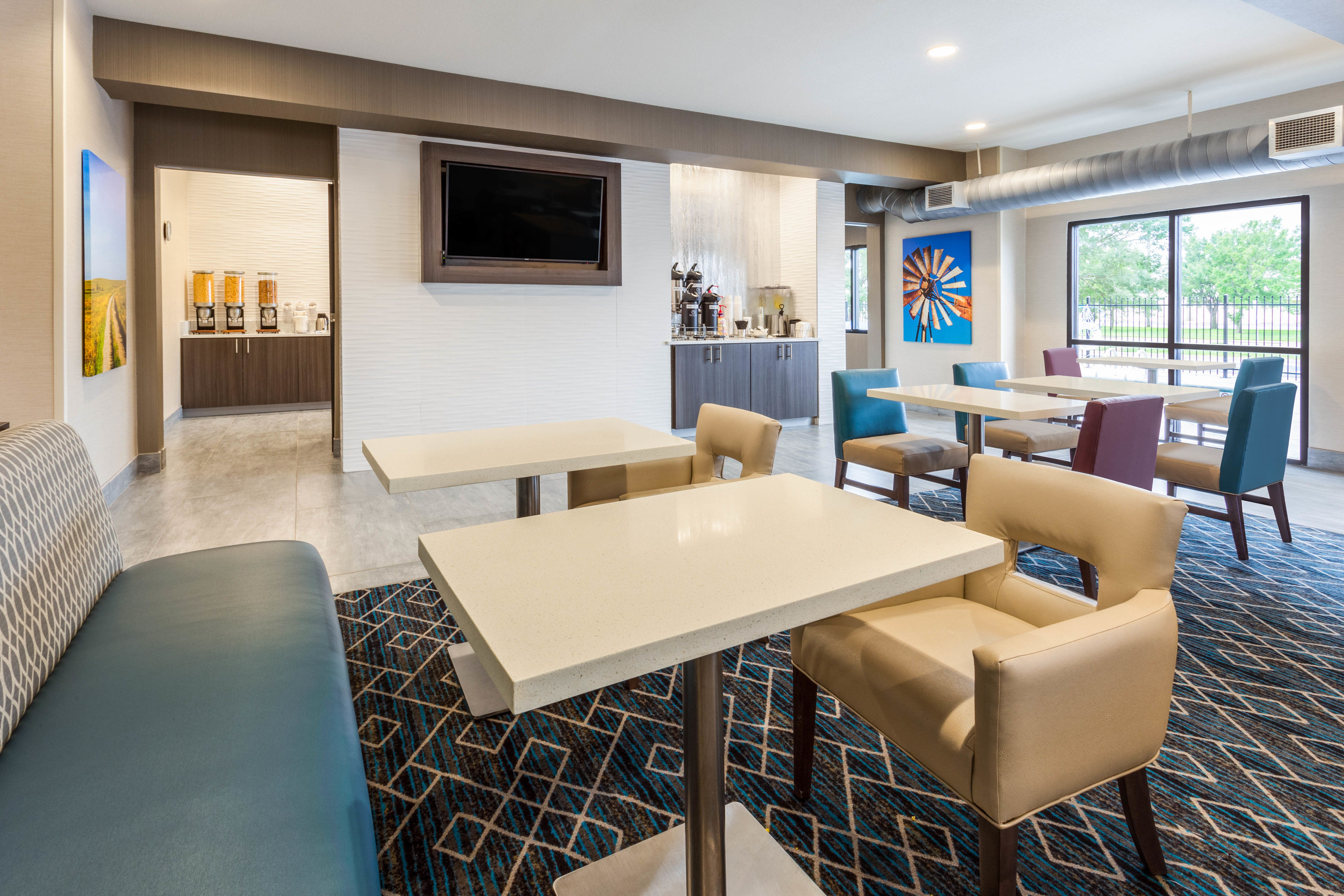 Free breakfast at La Quinta Inn & Suites by Wyndham Wichita Airport in Wichita, Kansas