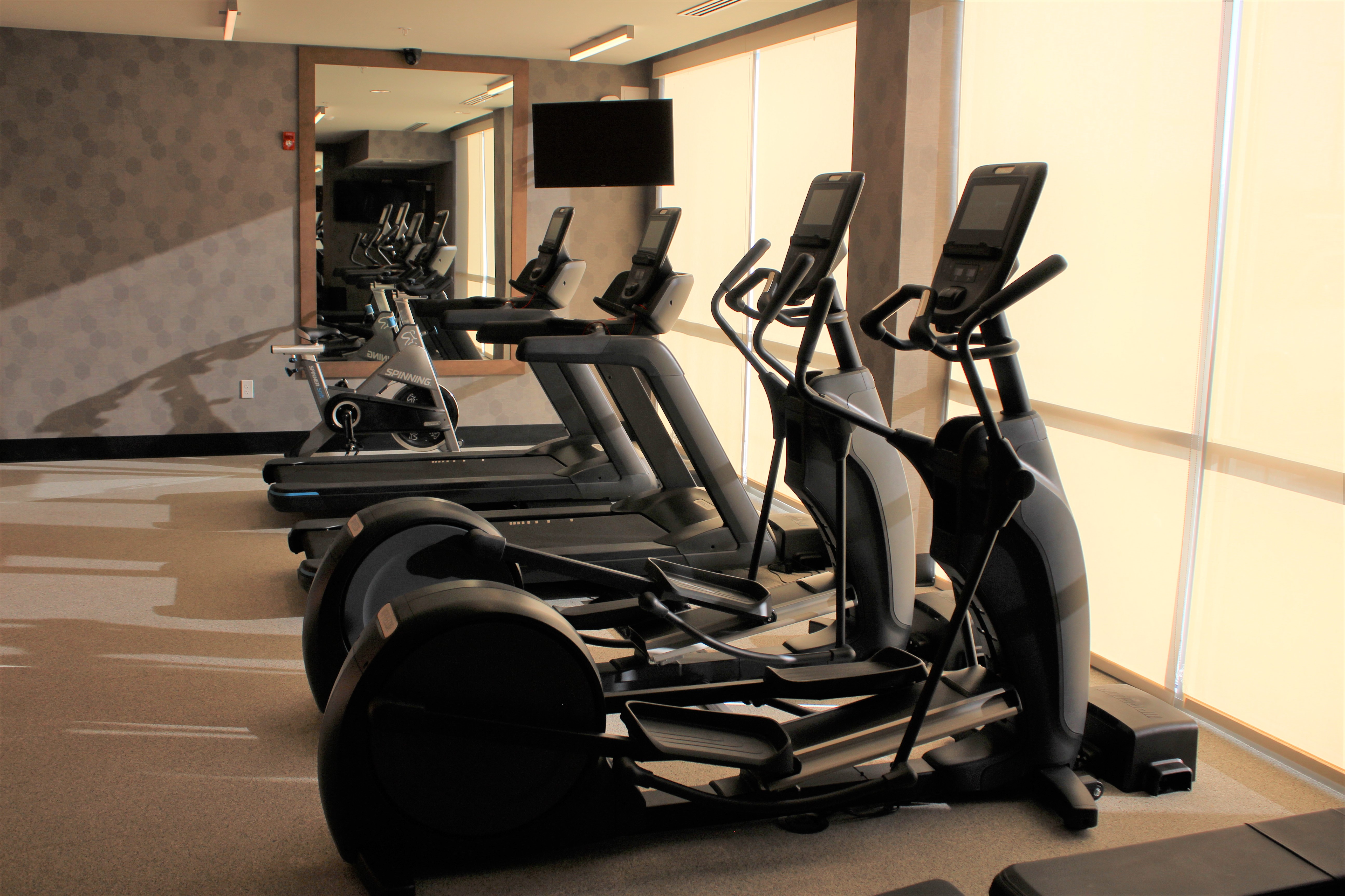 Fitness room at La Quinta Inn & Suites by Wyndham Bardstown in Bardstown, Kentucky