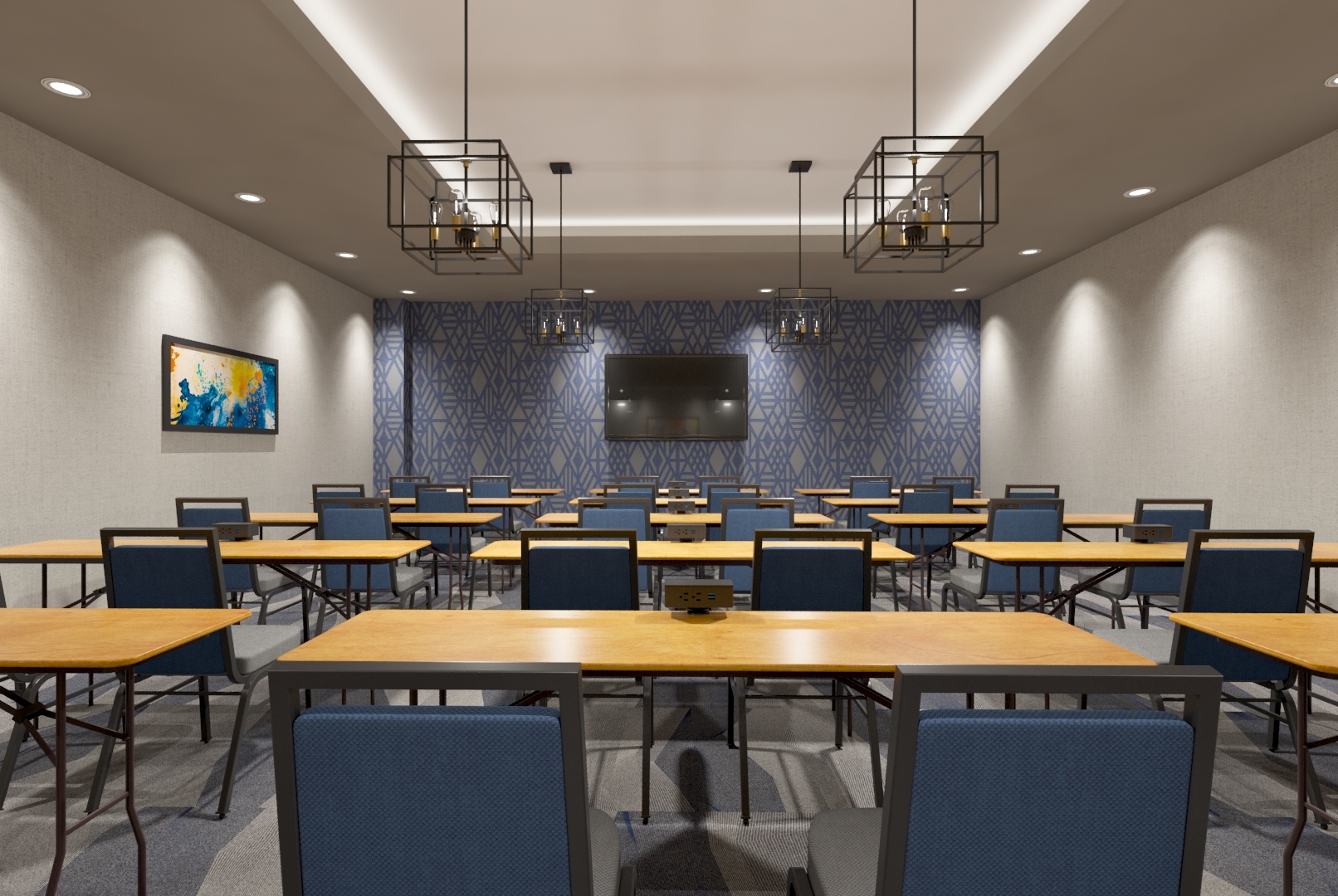 Meeting room at La Quinta Inn & Suites by Wyndham Bardstown in Bardstown, Kentucky