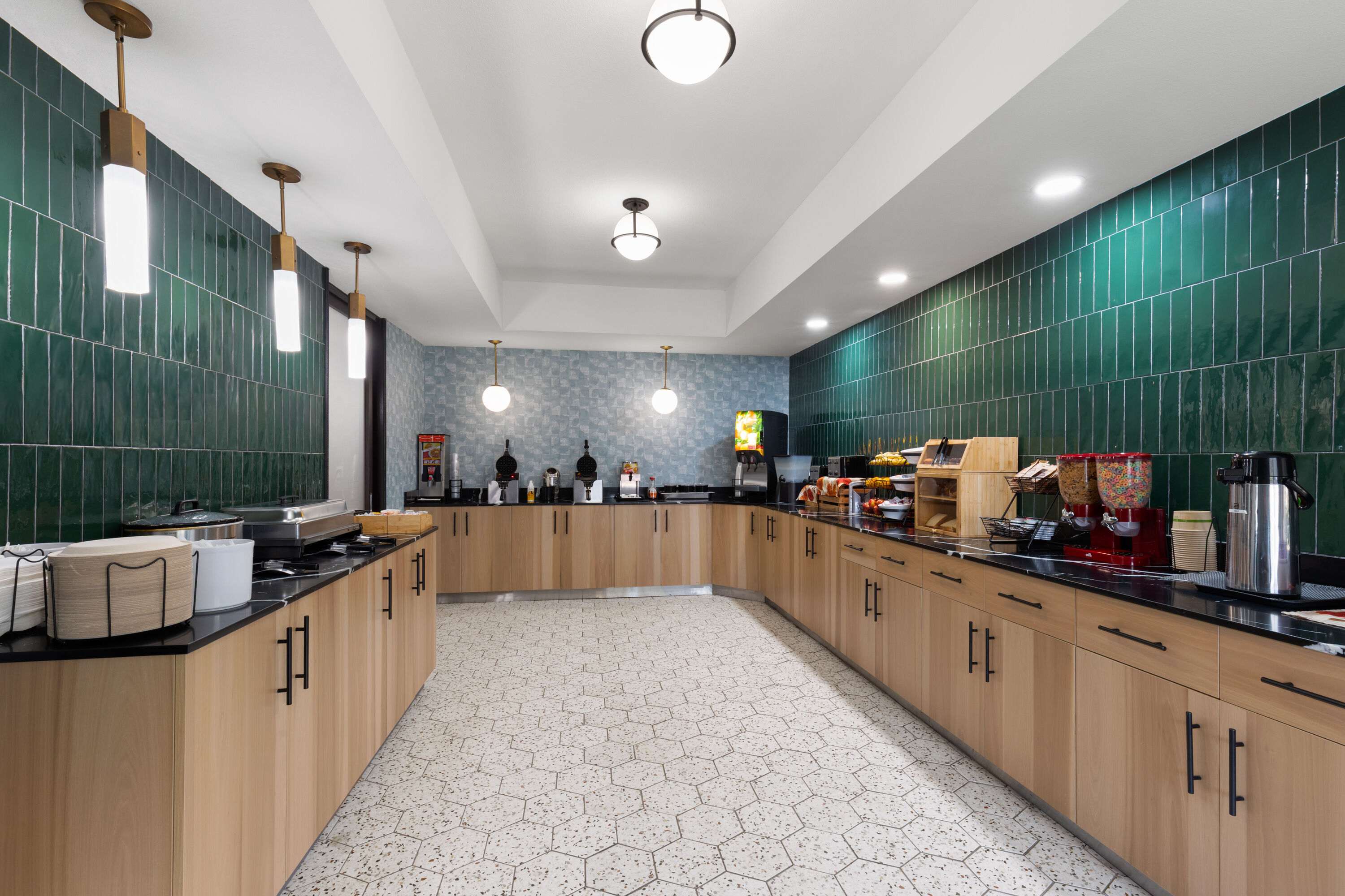 Free breakfast at La Quinta Inn & Suites by Wyndham Lexington South / Hamburg in Lexington, Kentucky