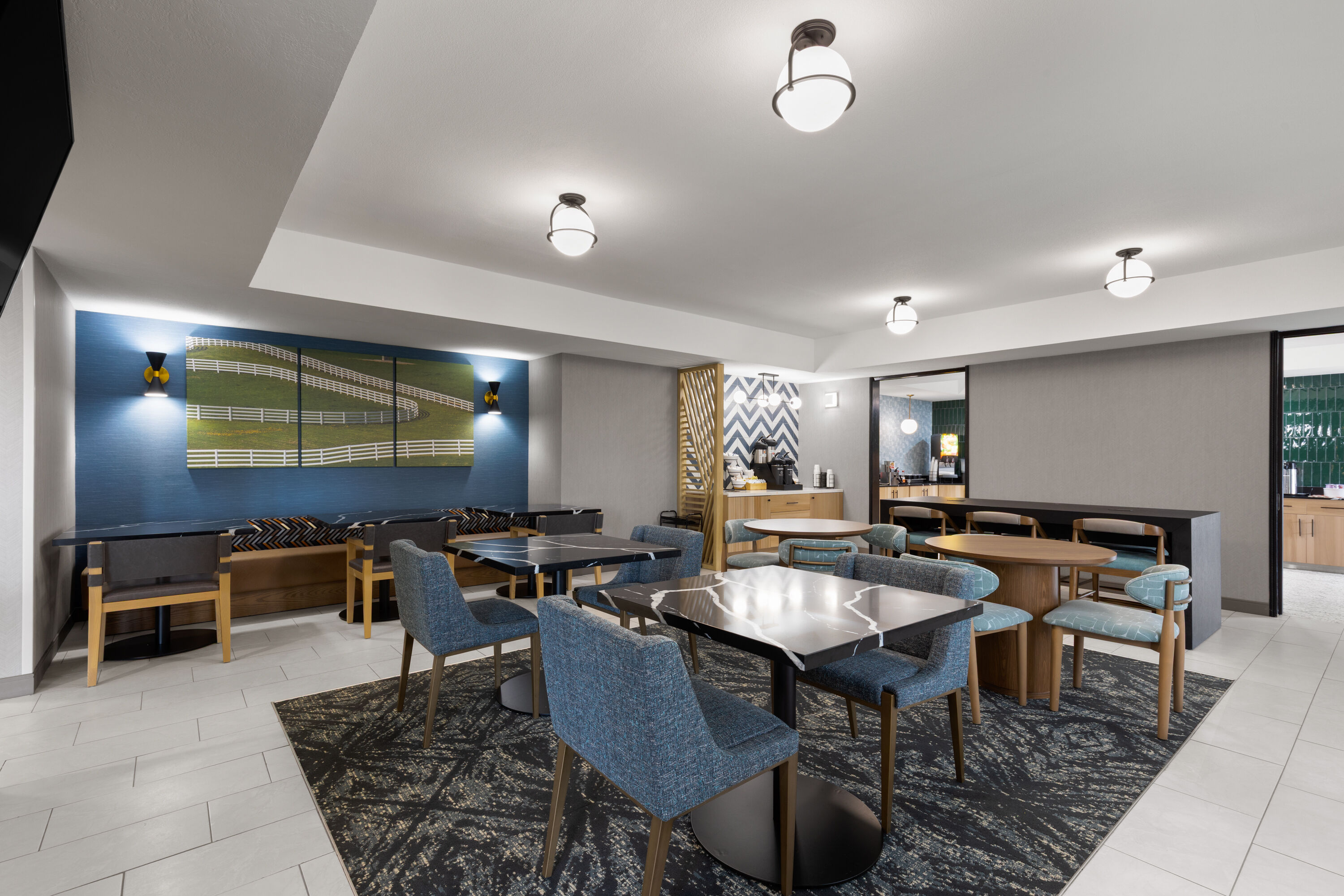 Free breakfast at La Quinta Inn & Suites by Wyndham Lexington South / Hamburg in Lexington, Kentucky