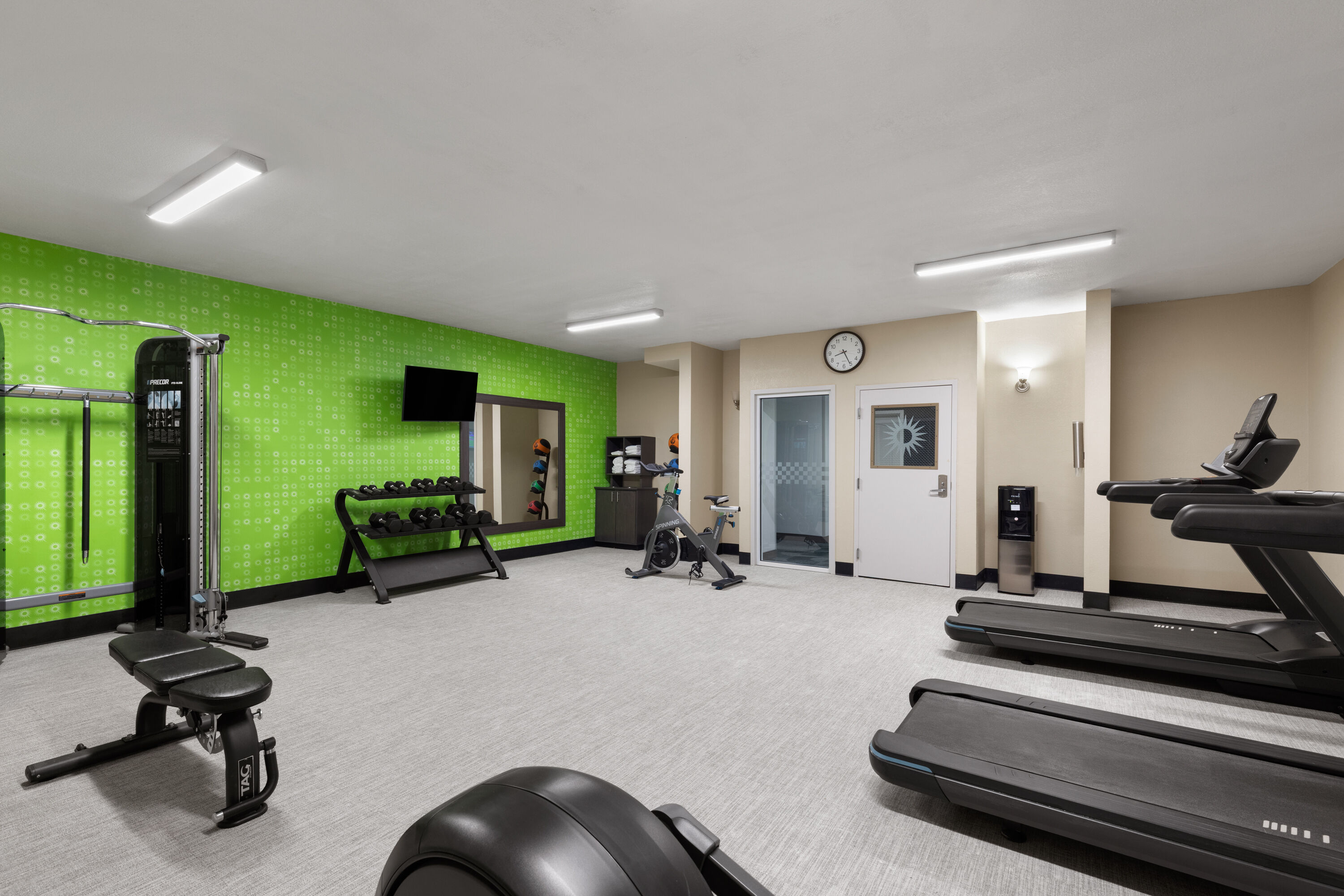 Fitness room at La Quinta Inn & Suites by Wyndham Lexington South / Hamburg in Lexington, Kentucky
