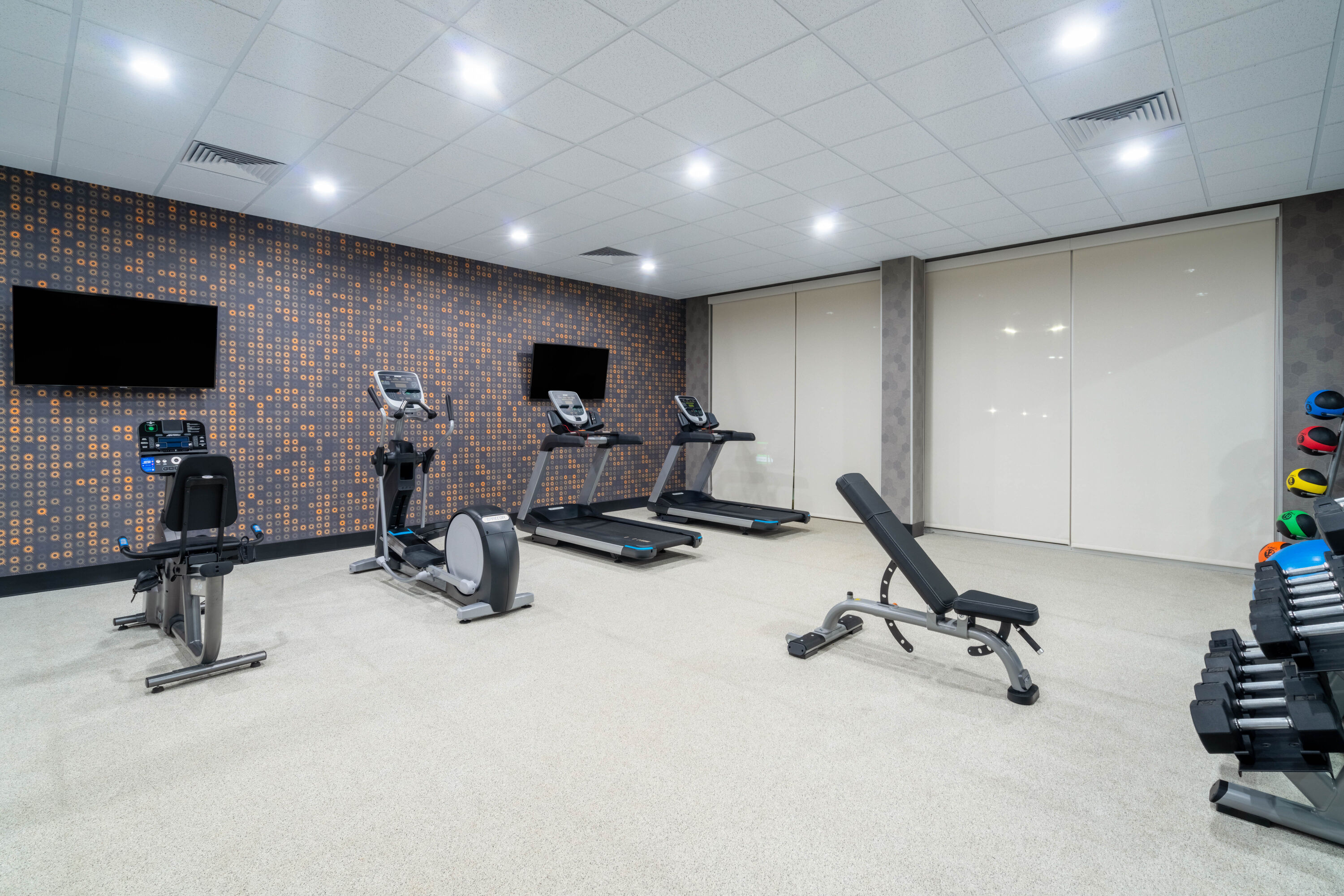 Fitness room at La Quinta Inn & Suites by Wyndham Louisville NE/Old Henry Rd in Louisville, Kentucky