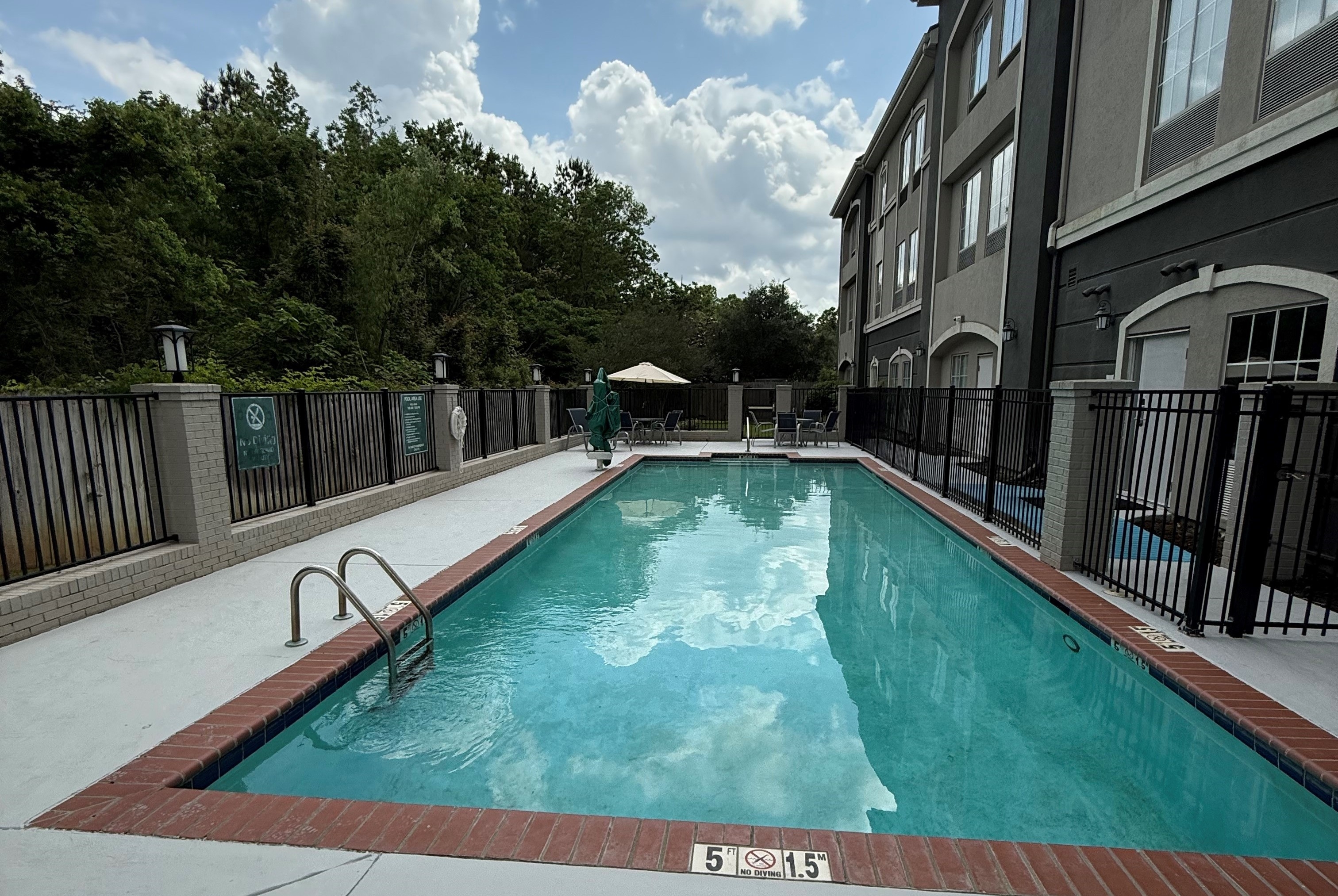 Pool at the La Quinta Inn & Suites by Wyndham Baton Rouge Denham Springs in Baton Rouge, Louisiana