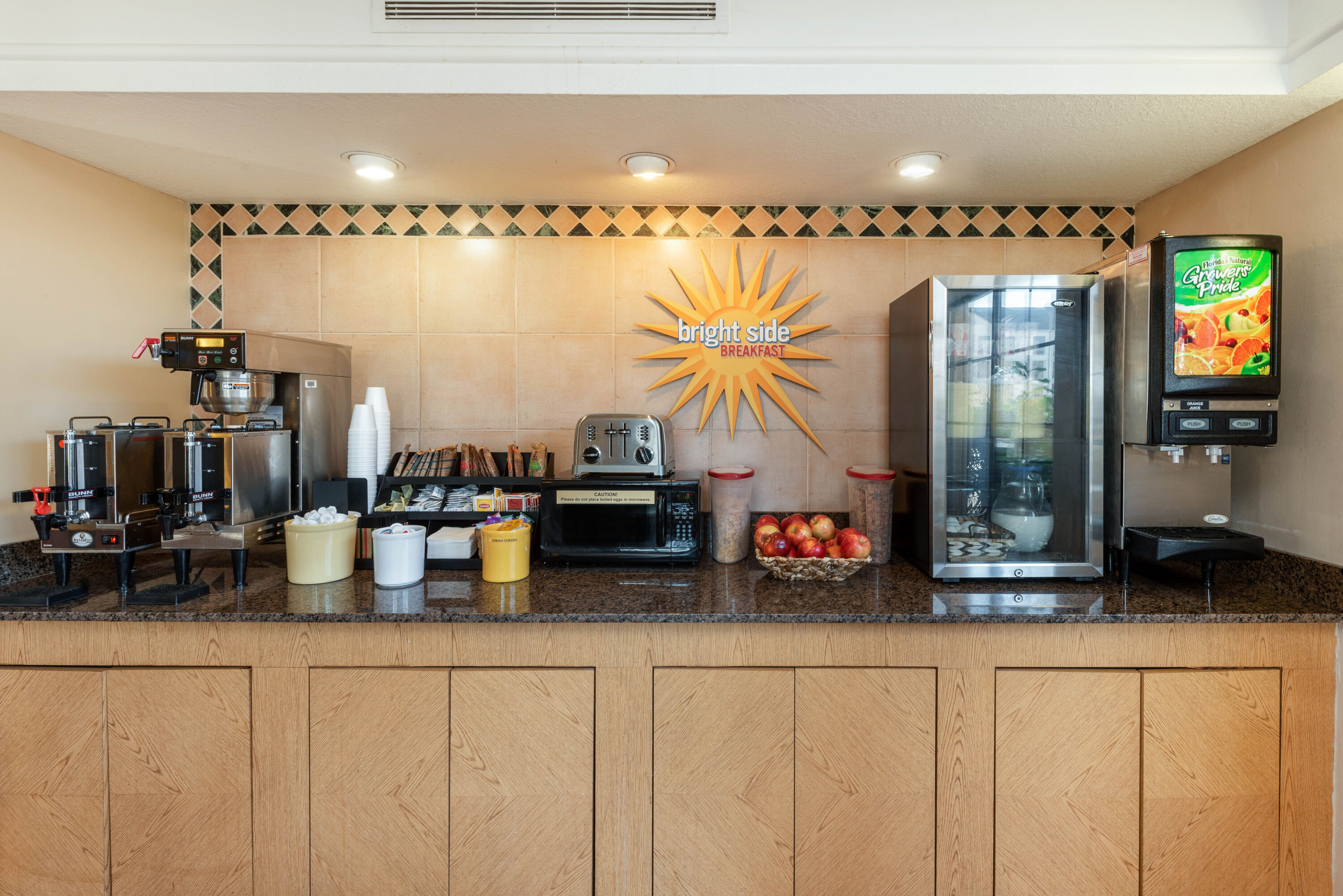 Free breakfast at La Quinta Inn by Wyndham Bossier City in Bossier City, Louisiana