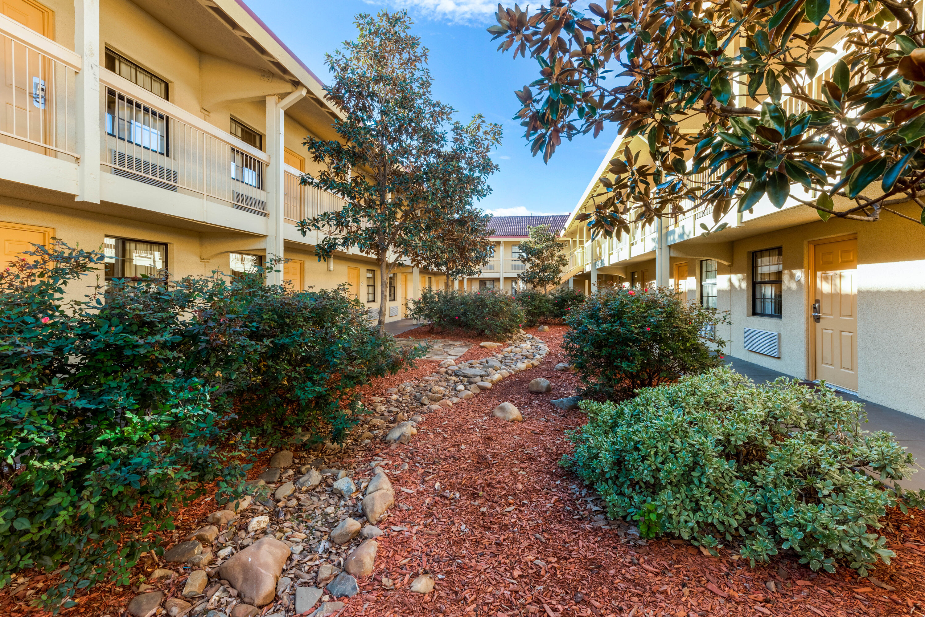 Courtyard at La Quinta Inn by Wyndham Bossier City in Bossier City, Louisiana