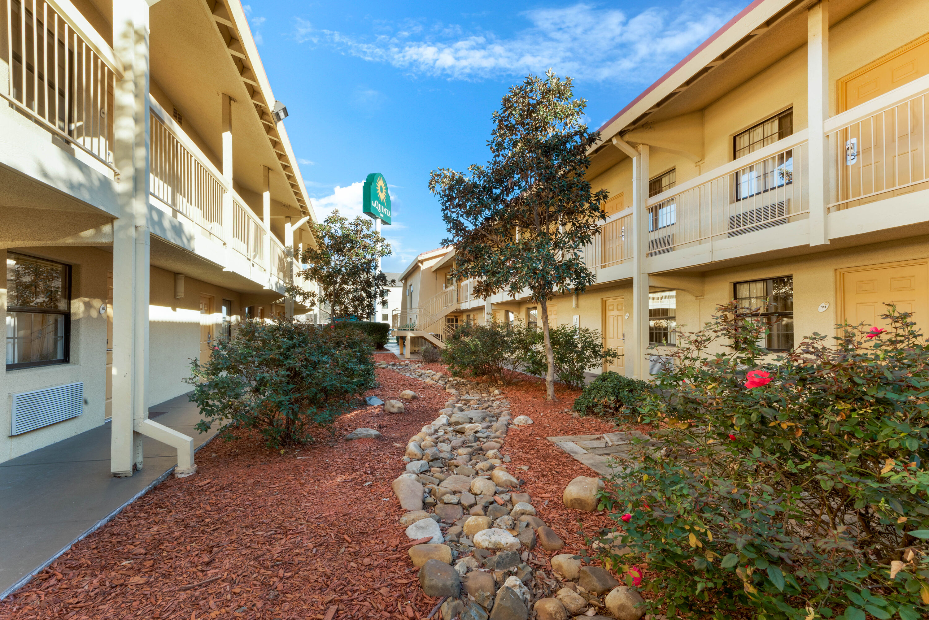 Courtyard at La Quinta Inn by Wyndham Bossier City in Bossier City, Louisiana