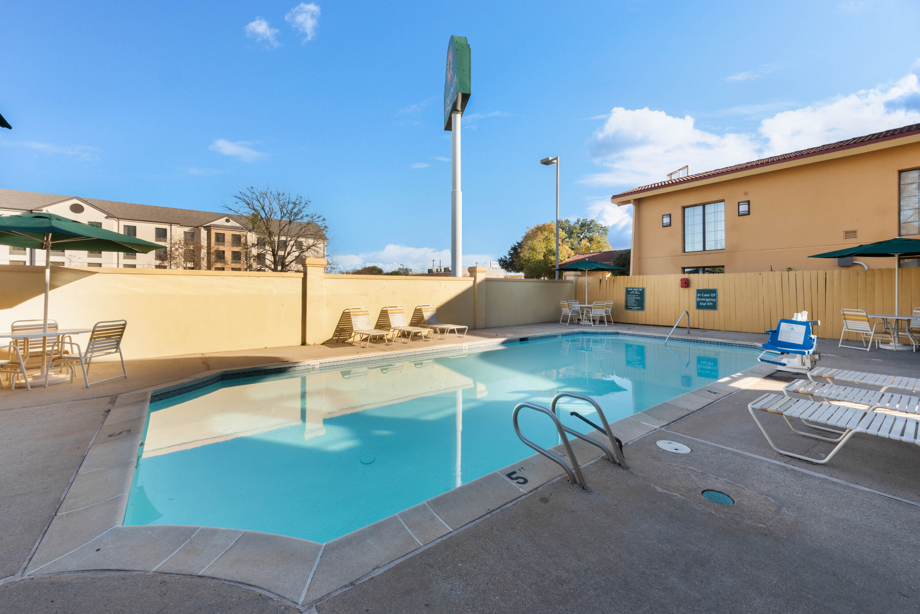 Pool at the La Quinta Inn by Wyndham Bossier City in Bossier City, Louisiana