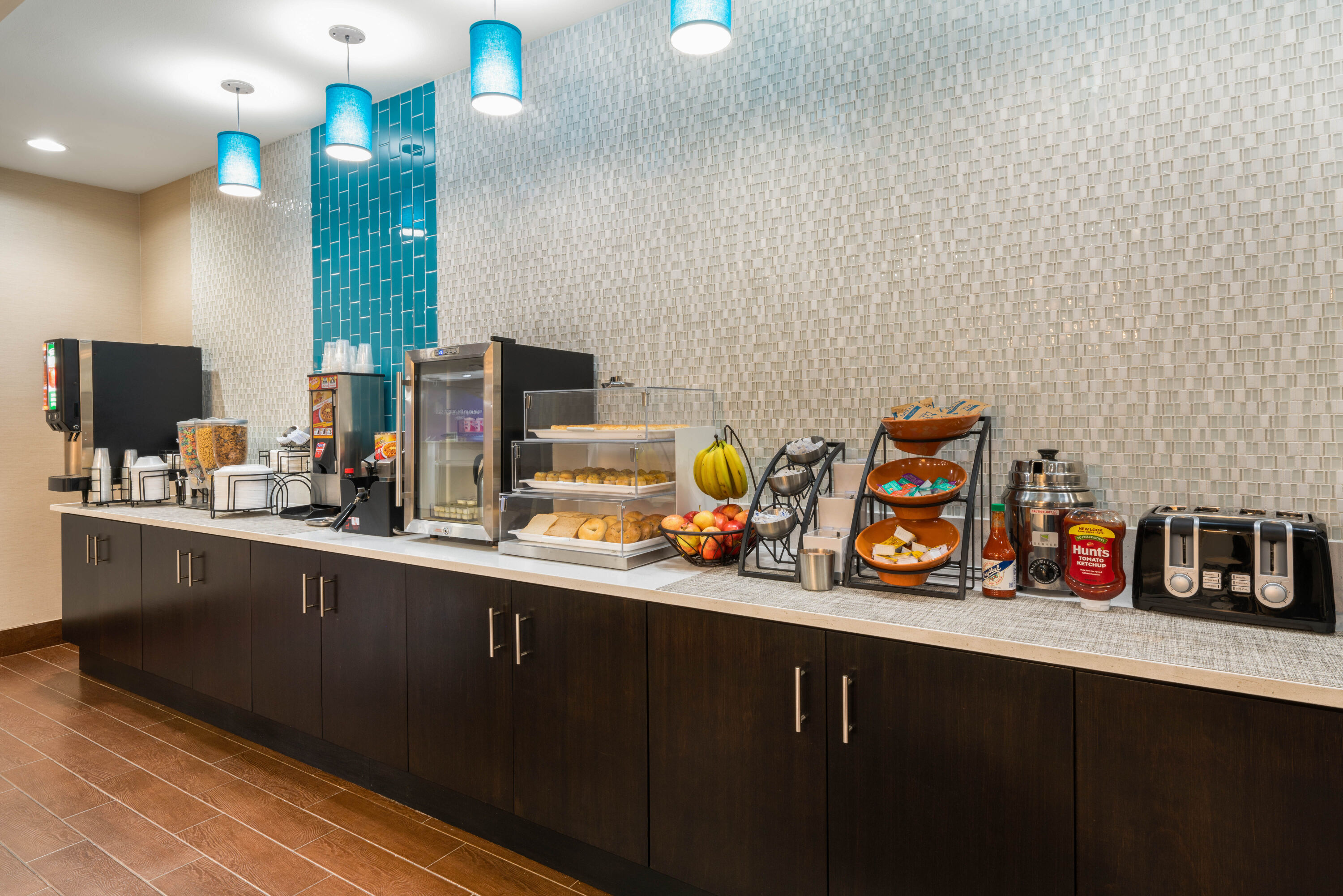 Free breakfast at La Quinta Inn & Suites by Wyndham Boutte in Boutte, Louisiana