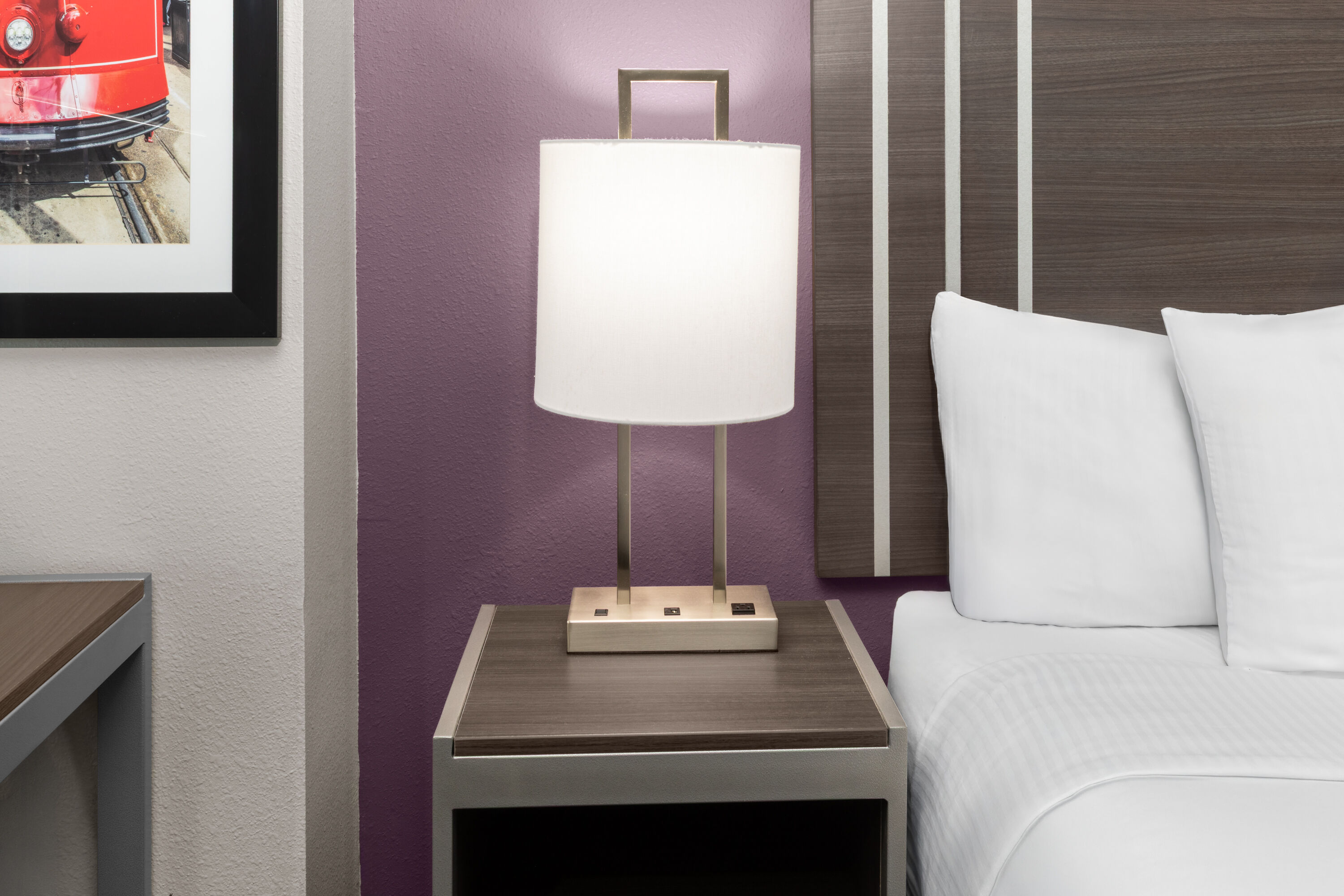 Guest room at the La Quinta Inn & Suites by Wyndham Boutte in Boutte, Louisiana
