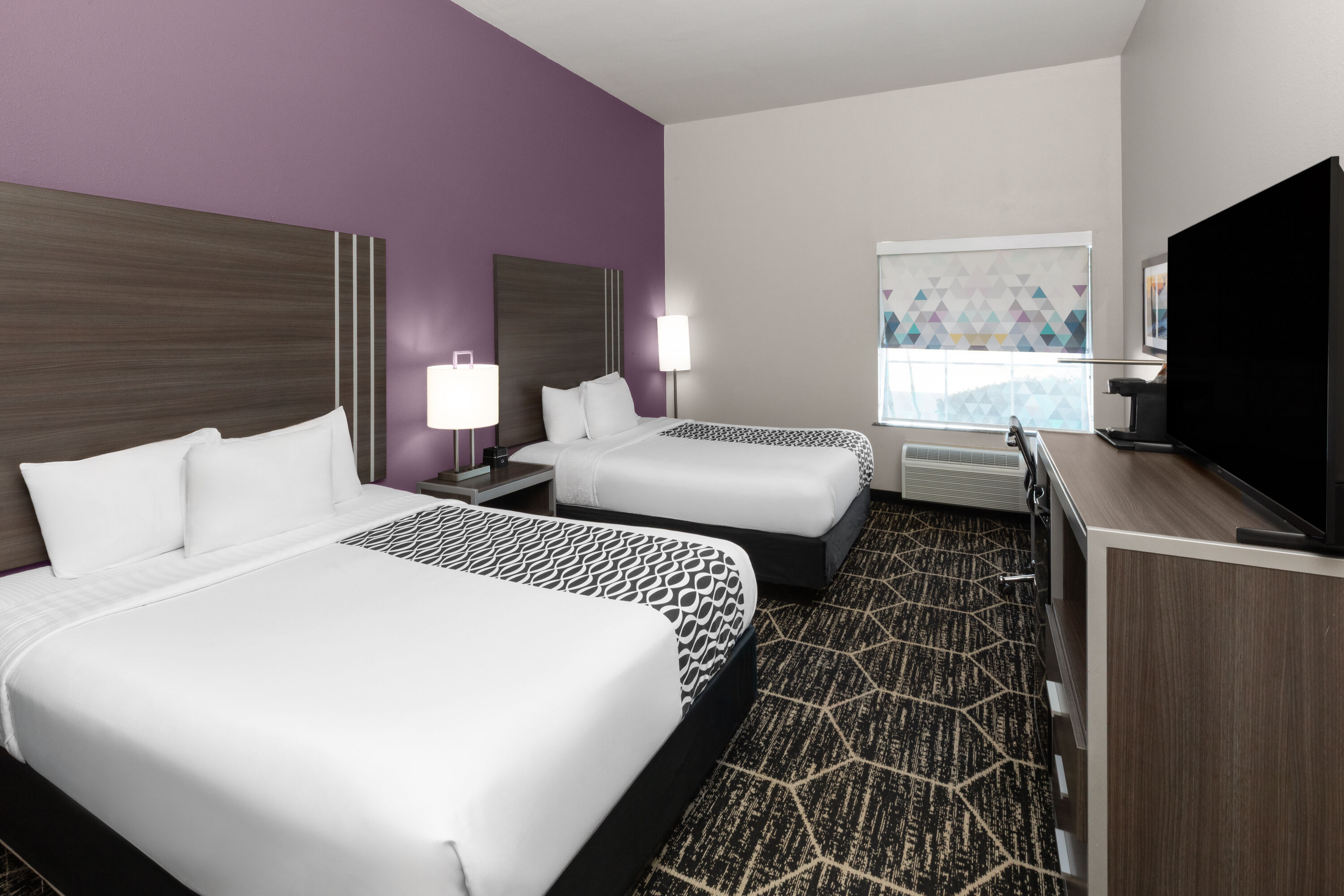 Guest room at the La Quinta Inn & Suites by Wyndham Boutte in Boutte, Louisiana