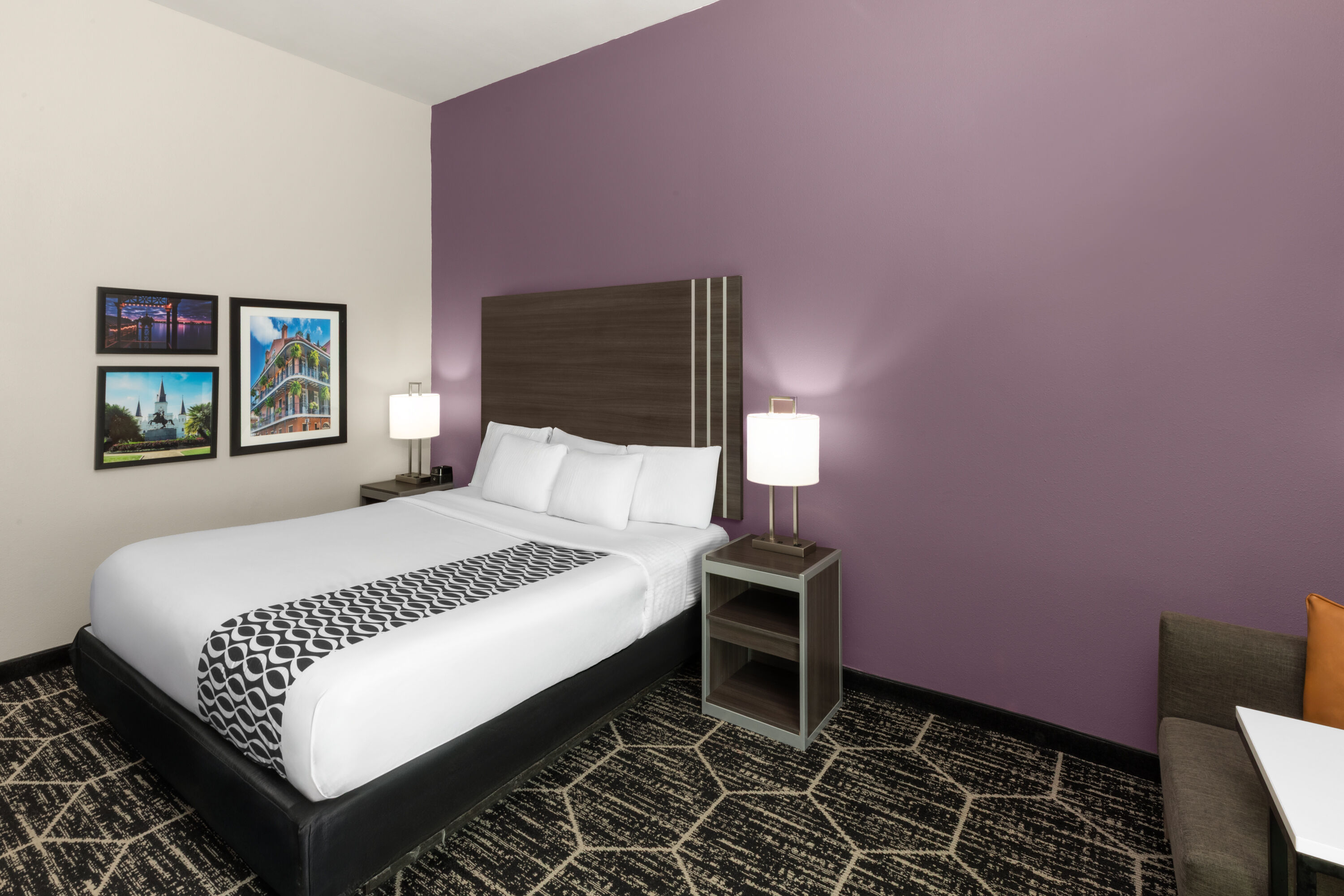 Guest room at the La Quinta Inn & Suites by Wyndham Boutte in Boutte, Louisiana