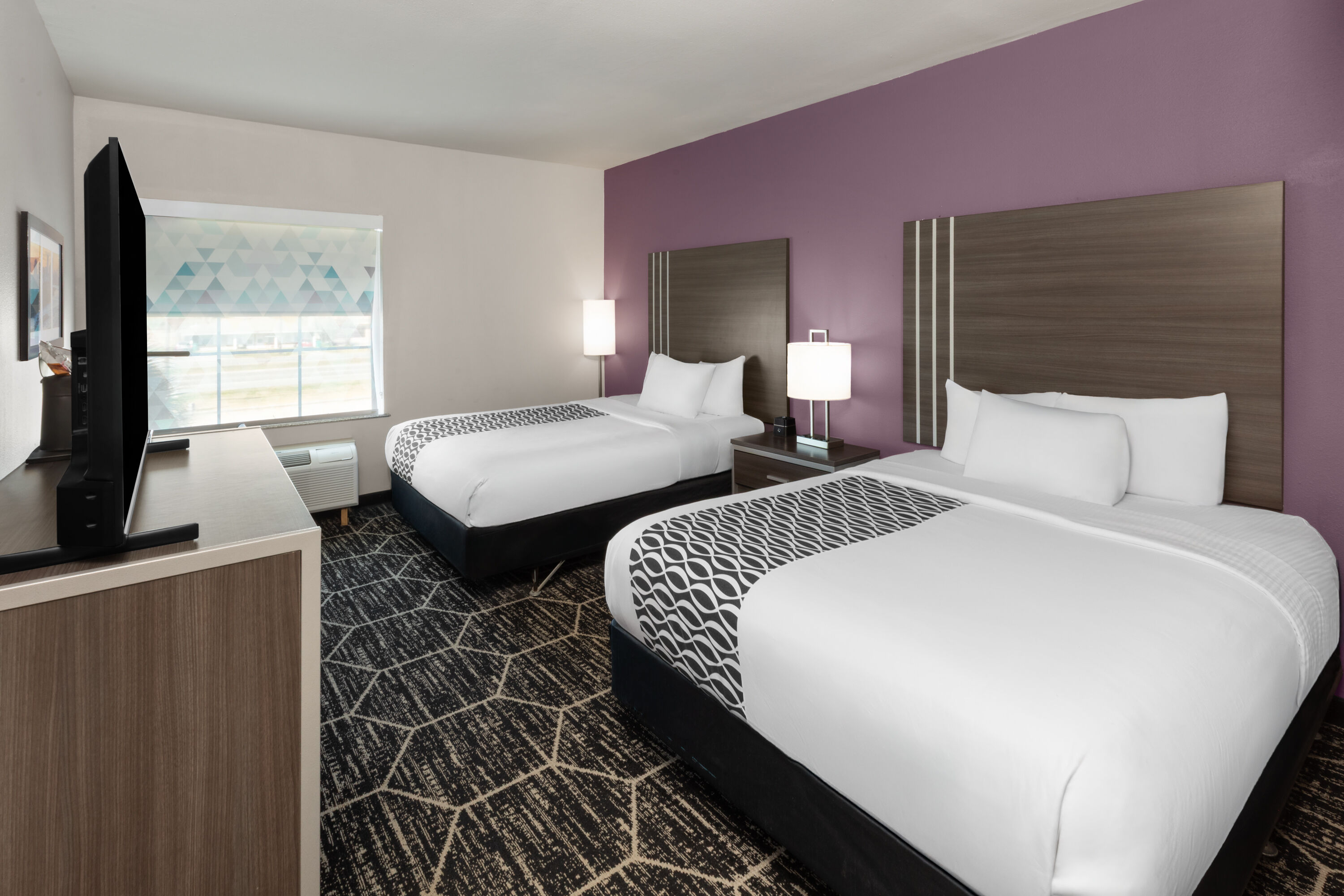 Guest room at the La Quinta Inn & Suites by Wyndham Boutte in Boutte, Louisiana