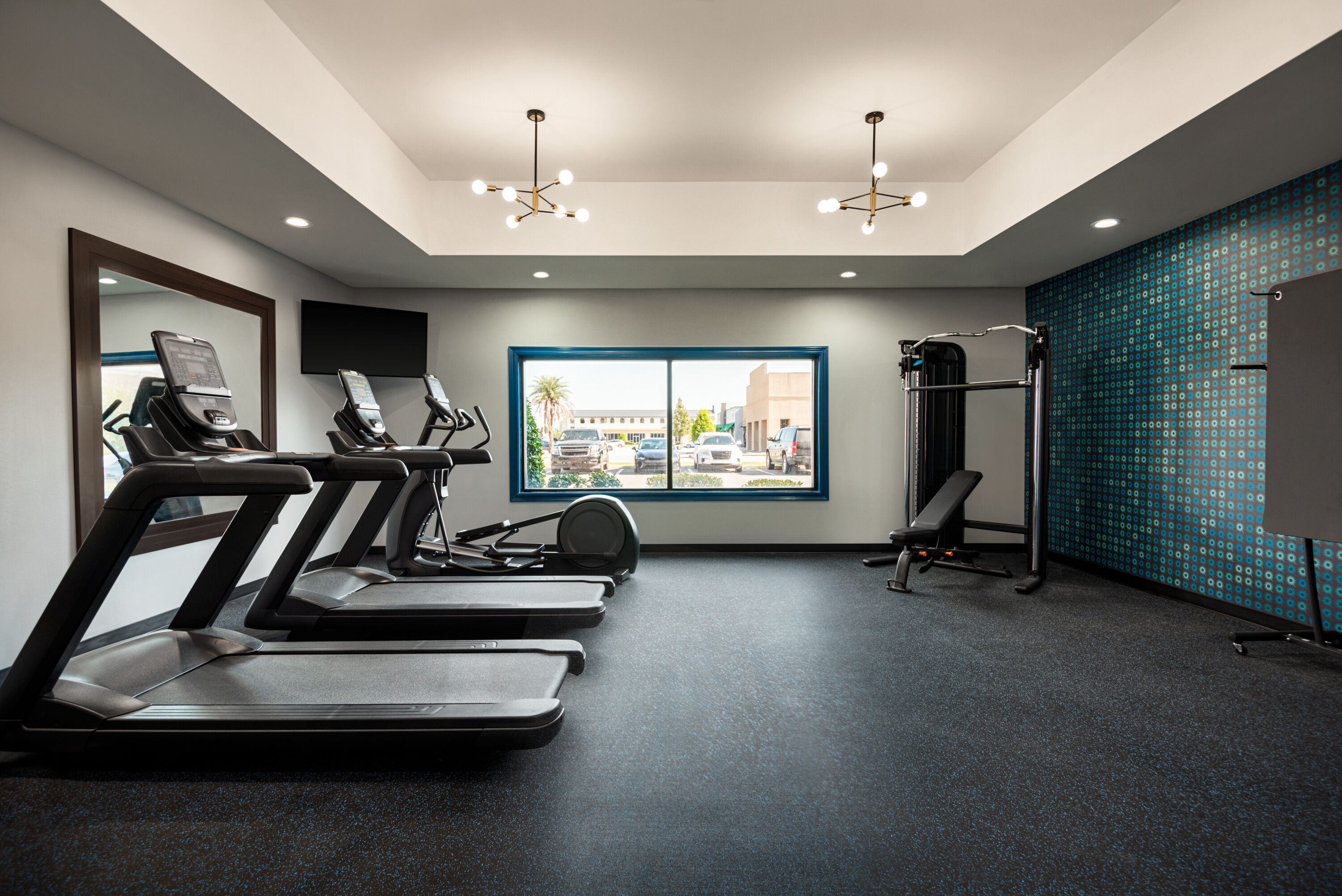 Fitness room at La Quinta Inn & Suites by Wyndham Gonzales LA in Gonzales, Louisiana