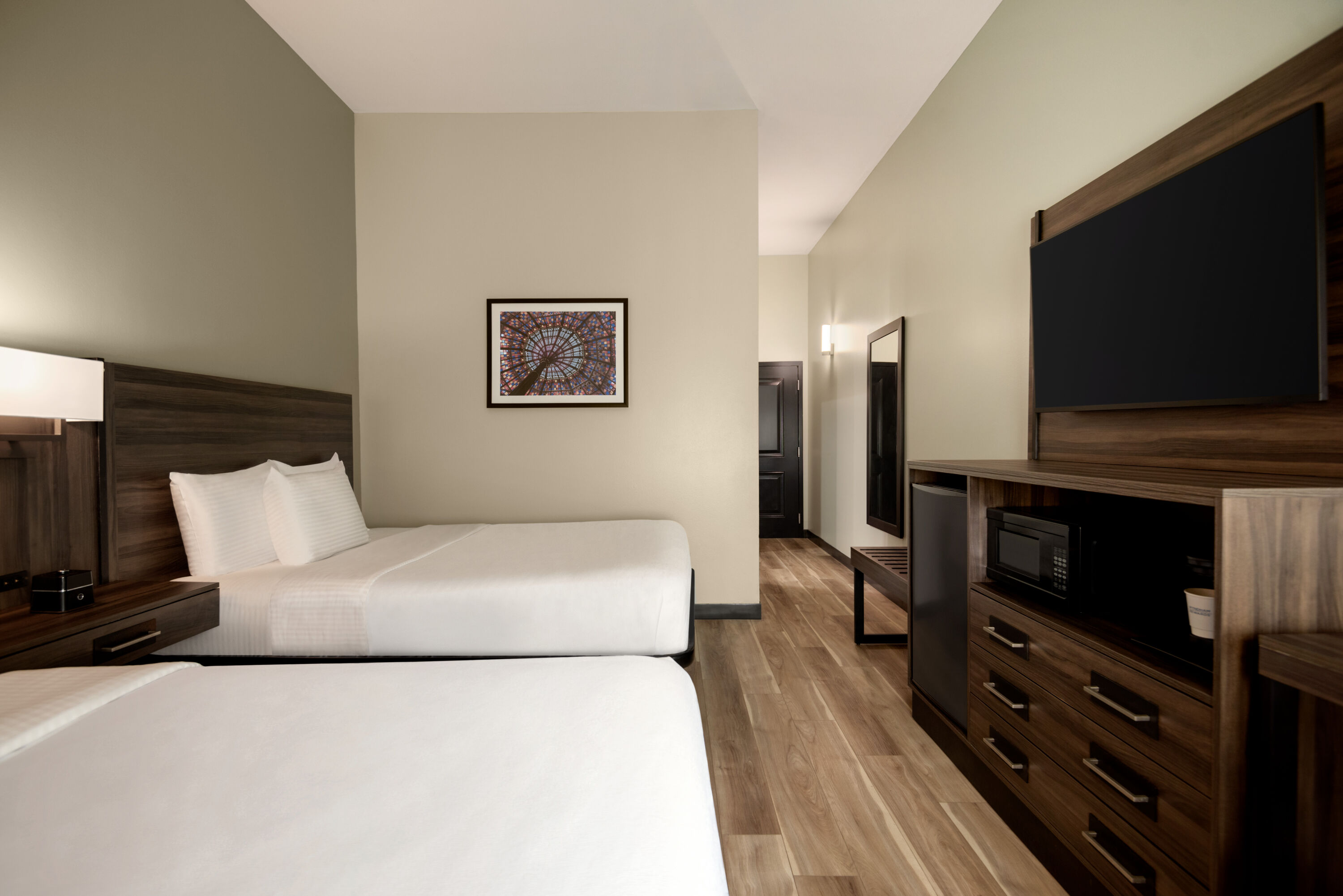 Guest room at the La Quinta Inn & Suites by Wyndham Gonzales LA in Gonzales, Louisiana