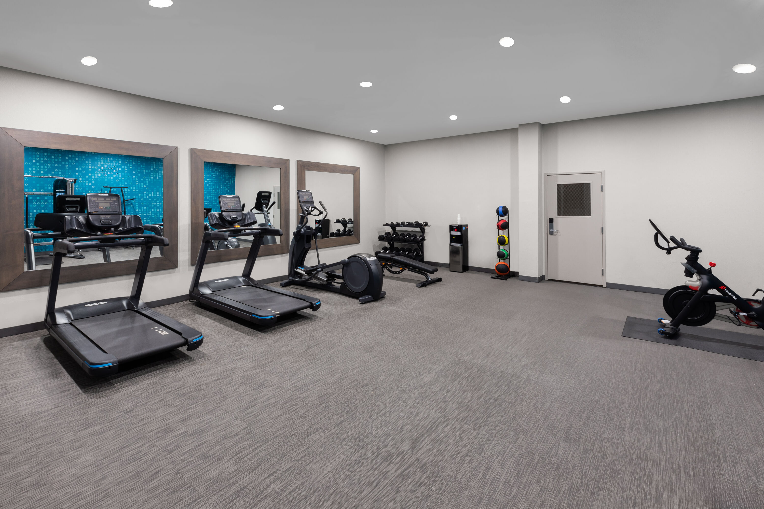 Fitness room at La Quinta Inn & Suites by Wyndham Houma in Houma, Louisiana