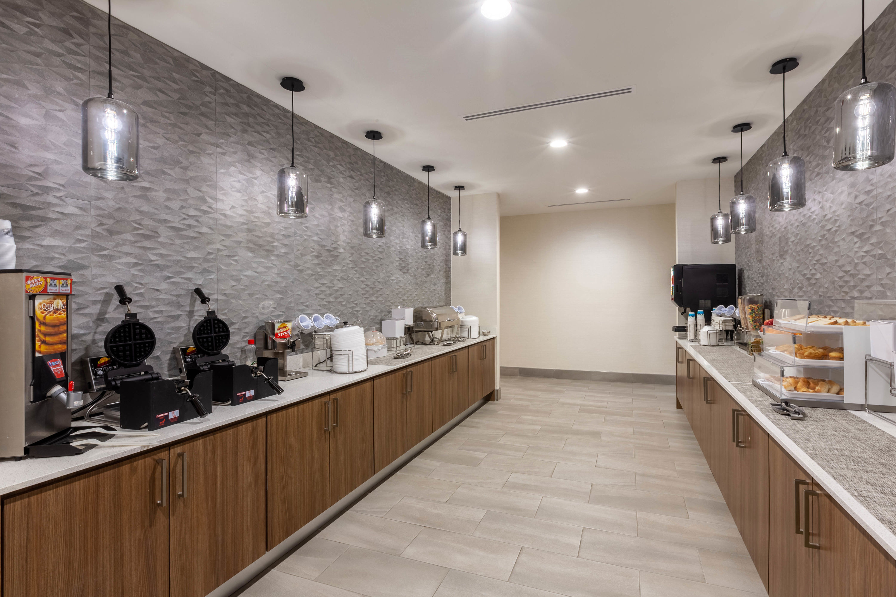 Free breakfast at La Quinta Inn & Suites by Wyndham Lafayette Oil Center in Lafayette, Louisiana