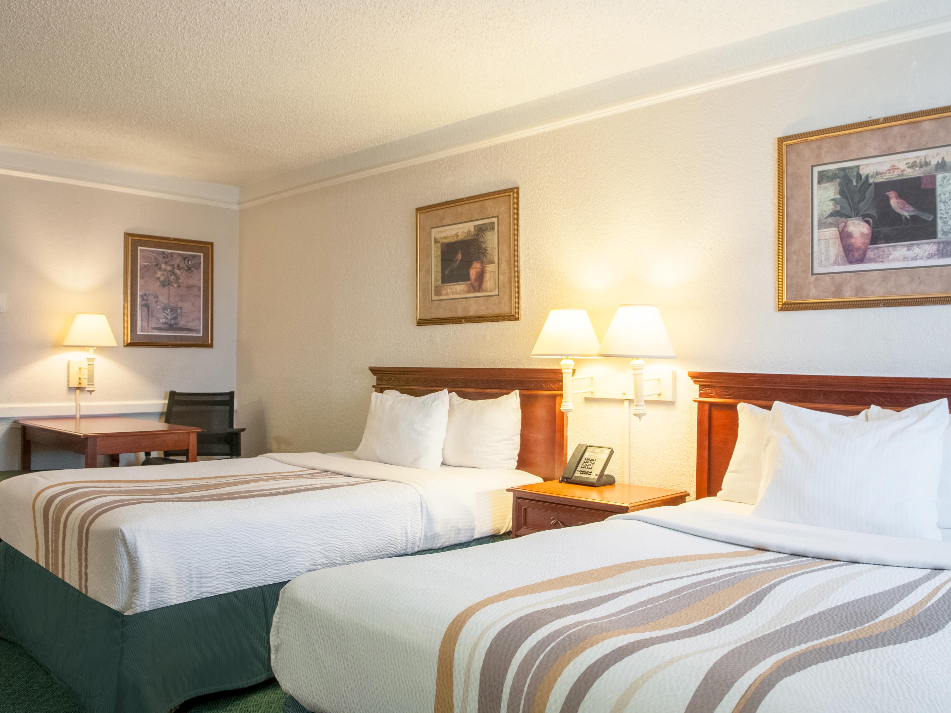 Guest room at the La Quinta Inn by Wyndham New Orleans Veterans / Metairie in Metairie, Louisiana