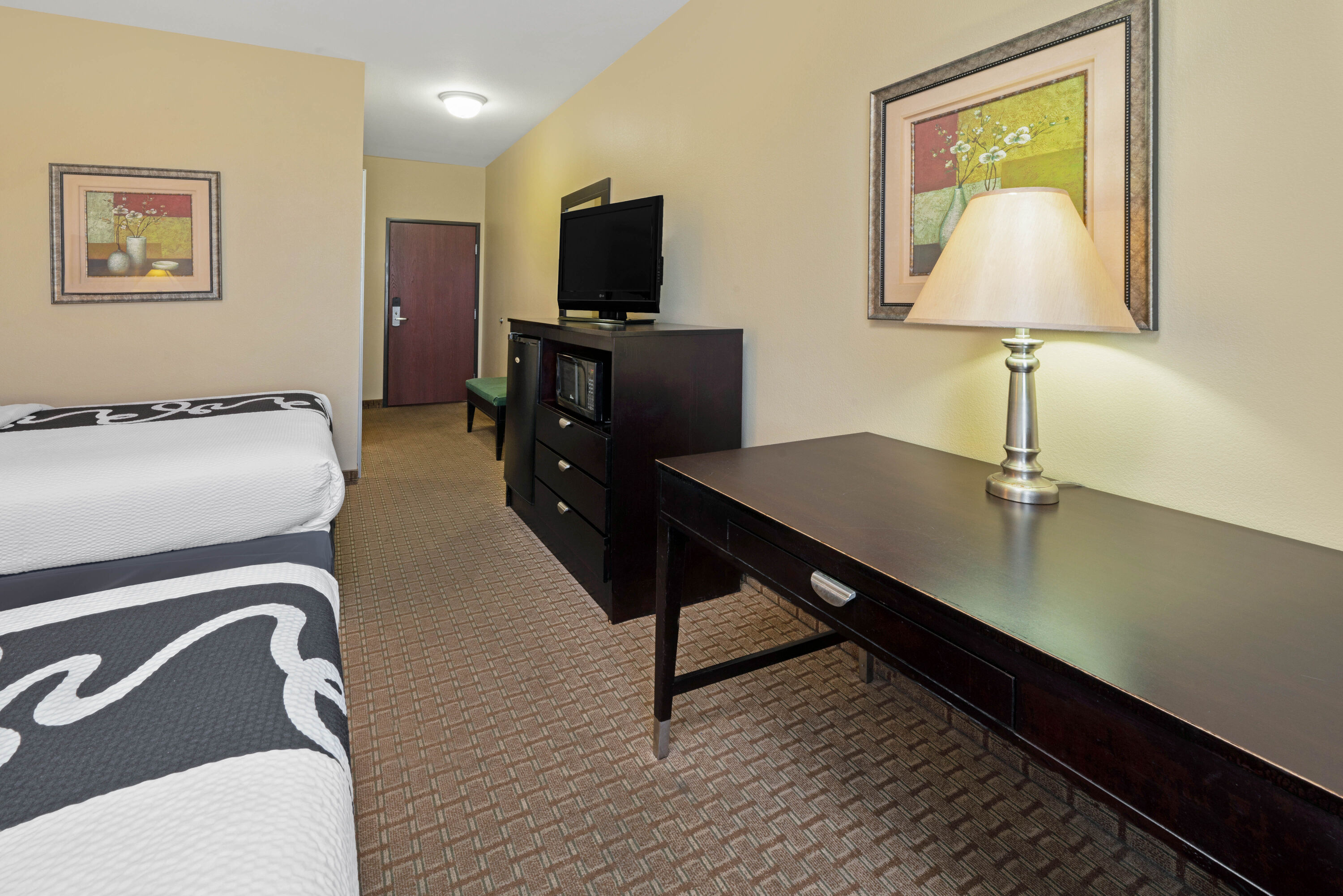 Guest room at the La Quinta Inn & Suites by Wyndham Morgan City in Morgan City, Louisiana
