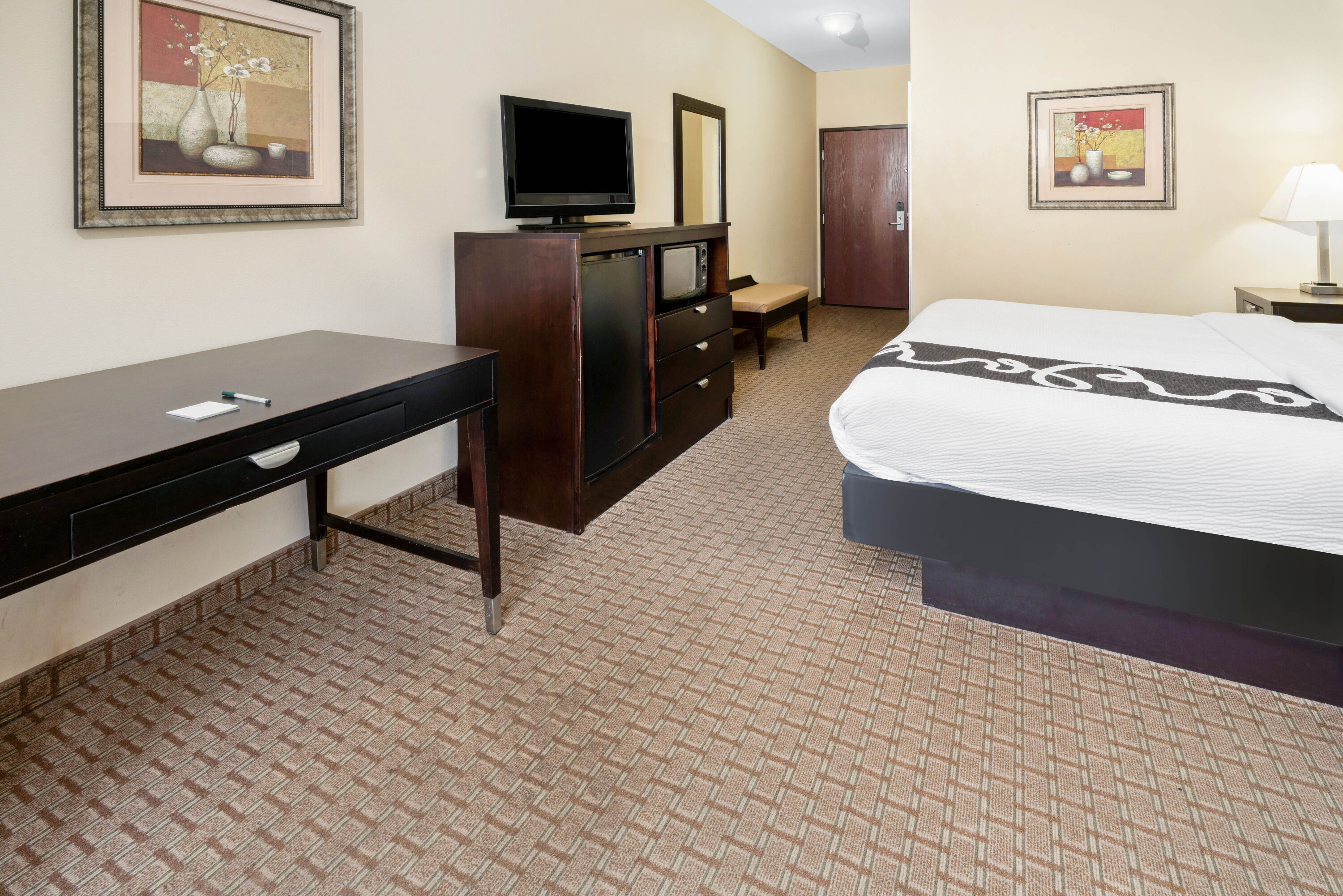 Guest room at the La Quinta Inn & Suites by Wyndham Morgan City in Morgan City, Louisiana