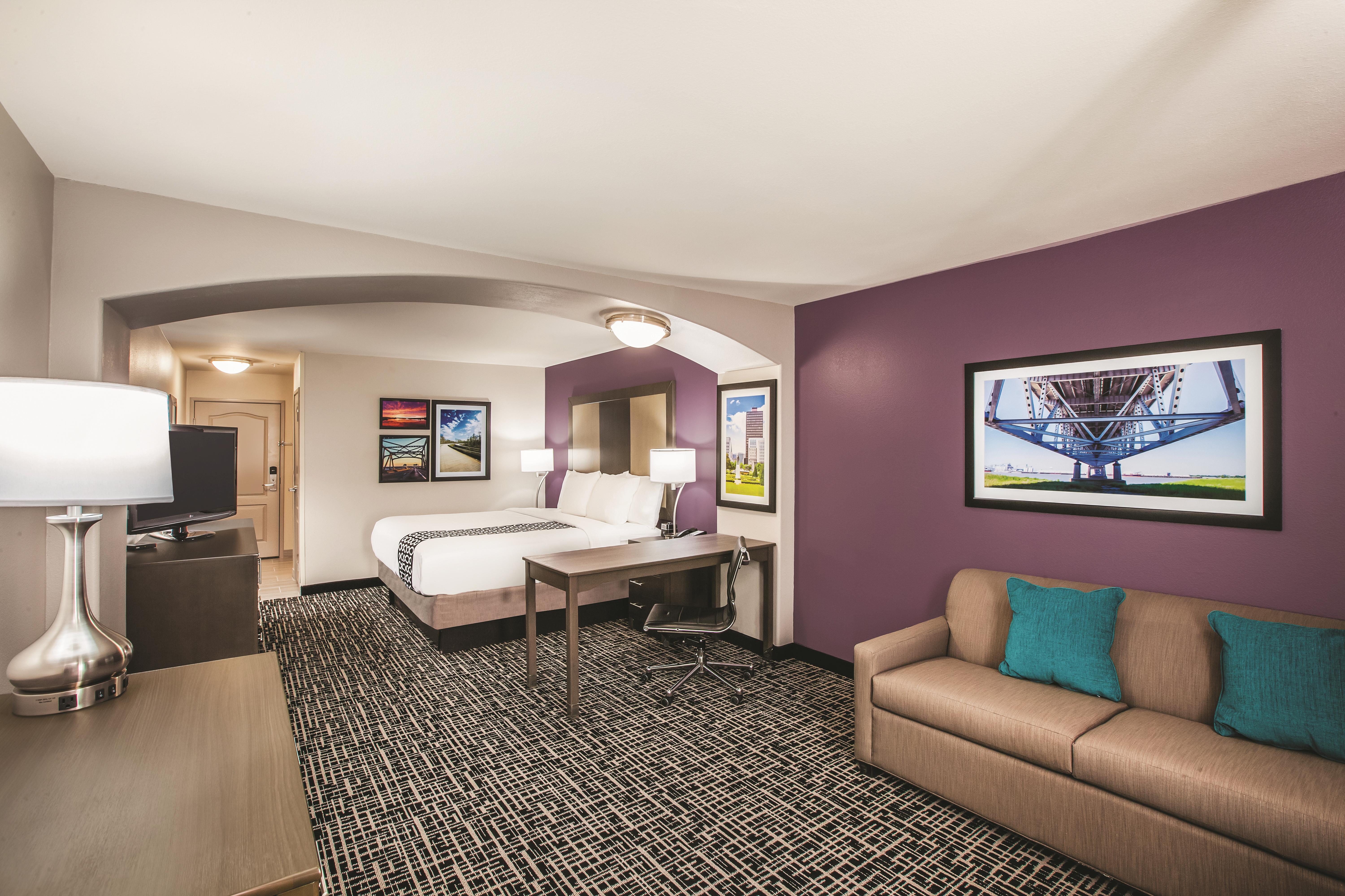 Guest room at the La Quinta Inn & Suites by Wyndham Walker - Denham Springs in Walker, Louisiana