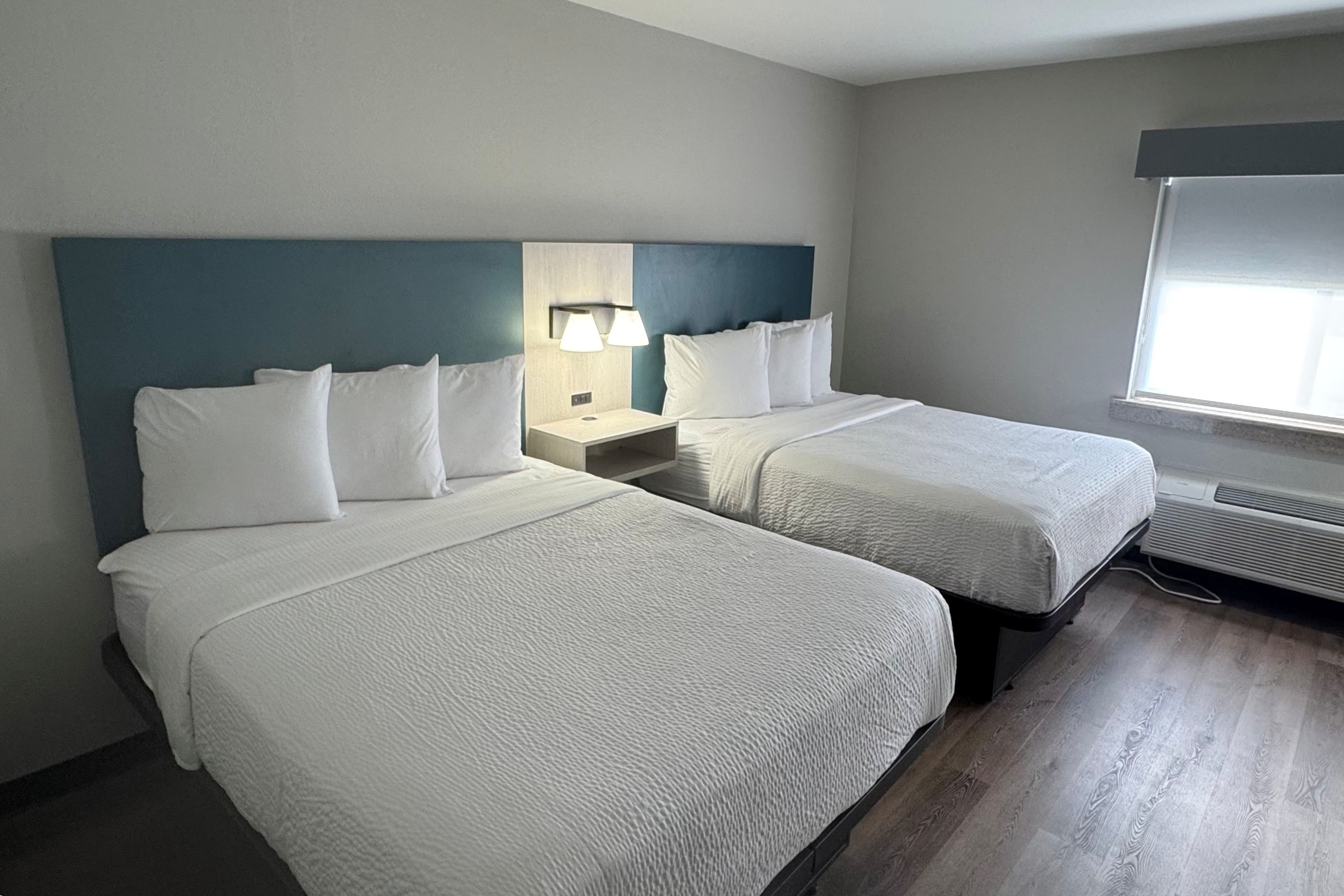 Guest room at the La Quinta Inn by Wyndham Auburn Worcester in Auburn, Massachusetts