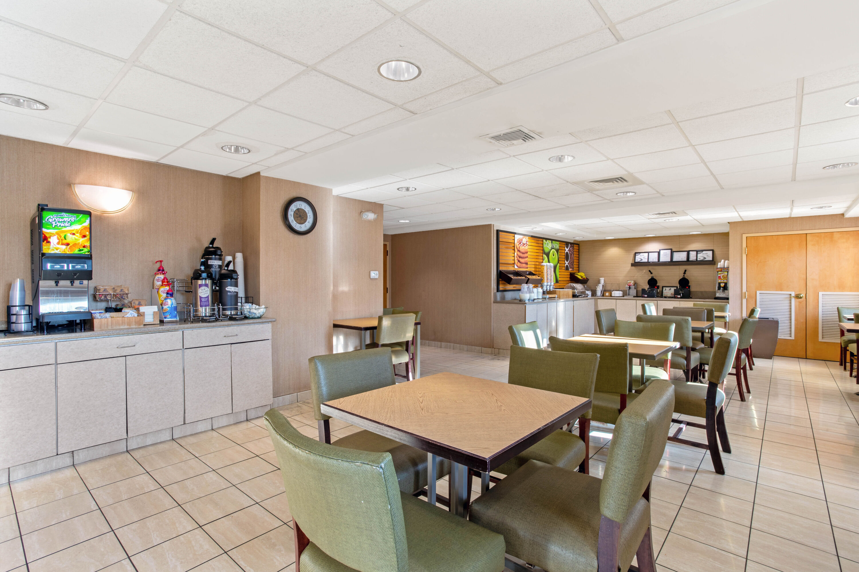 Free breakfast at La Quinta Inn & Suites by Wyndham Boston Somerville in Somerville, Massachusetts