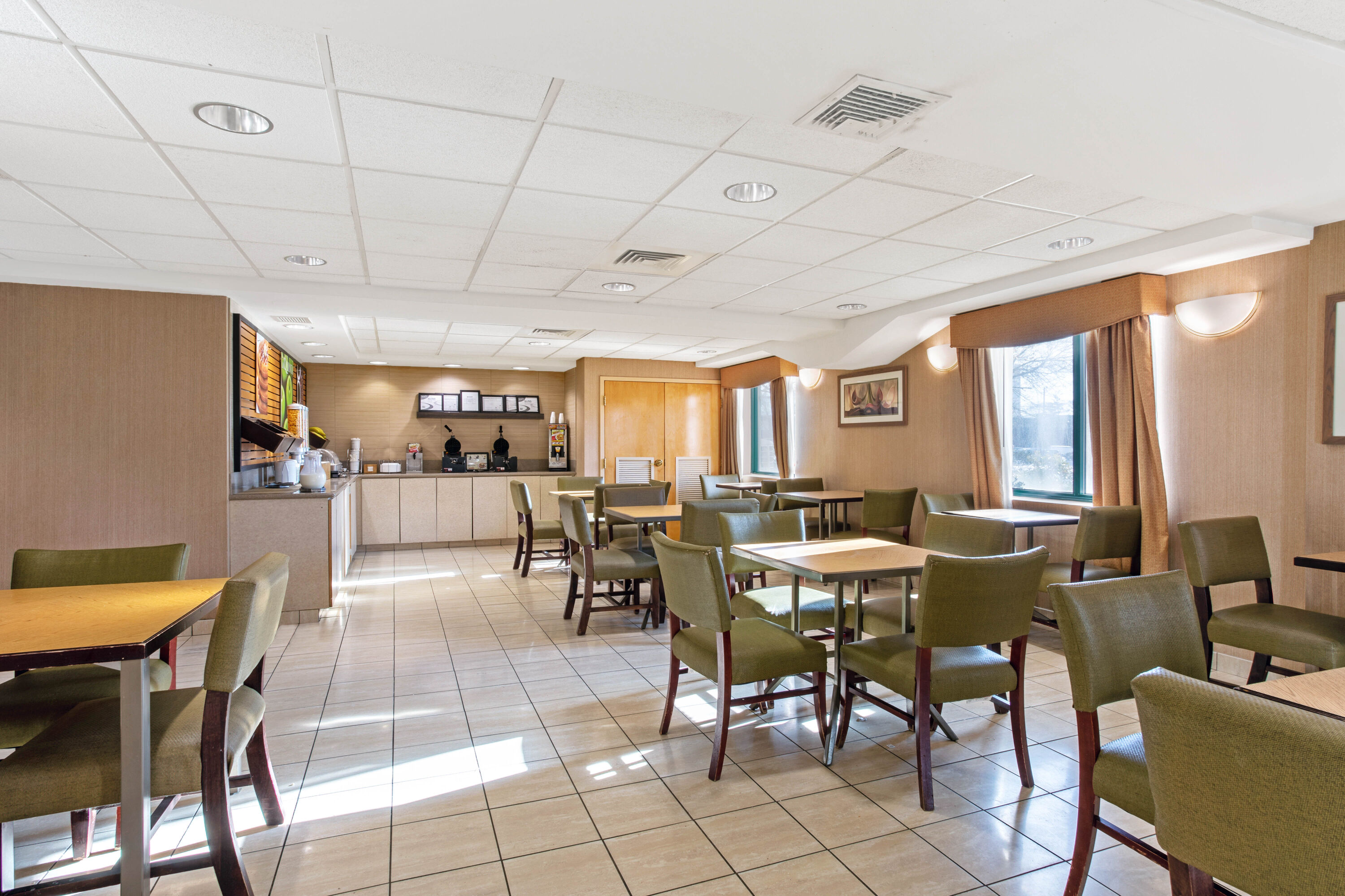 Free breakfast at La Quinta Inn & Suites by Wyndham Boston Somerville in Somerville, Massachusetts